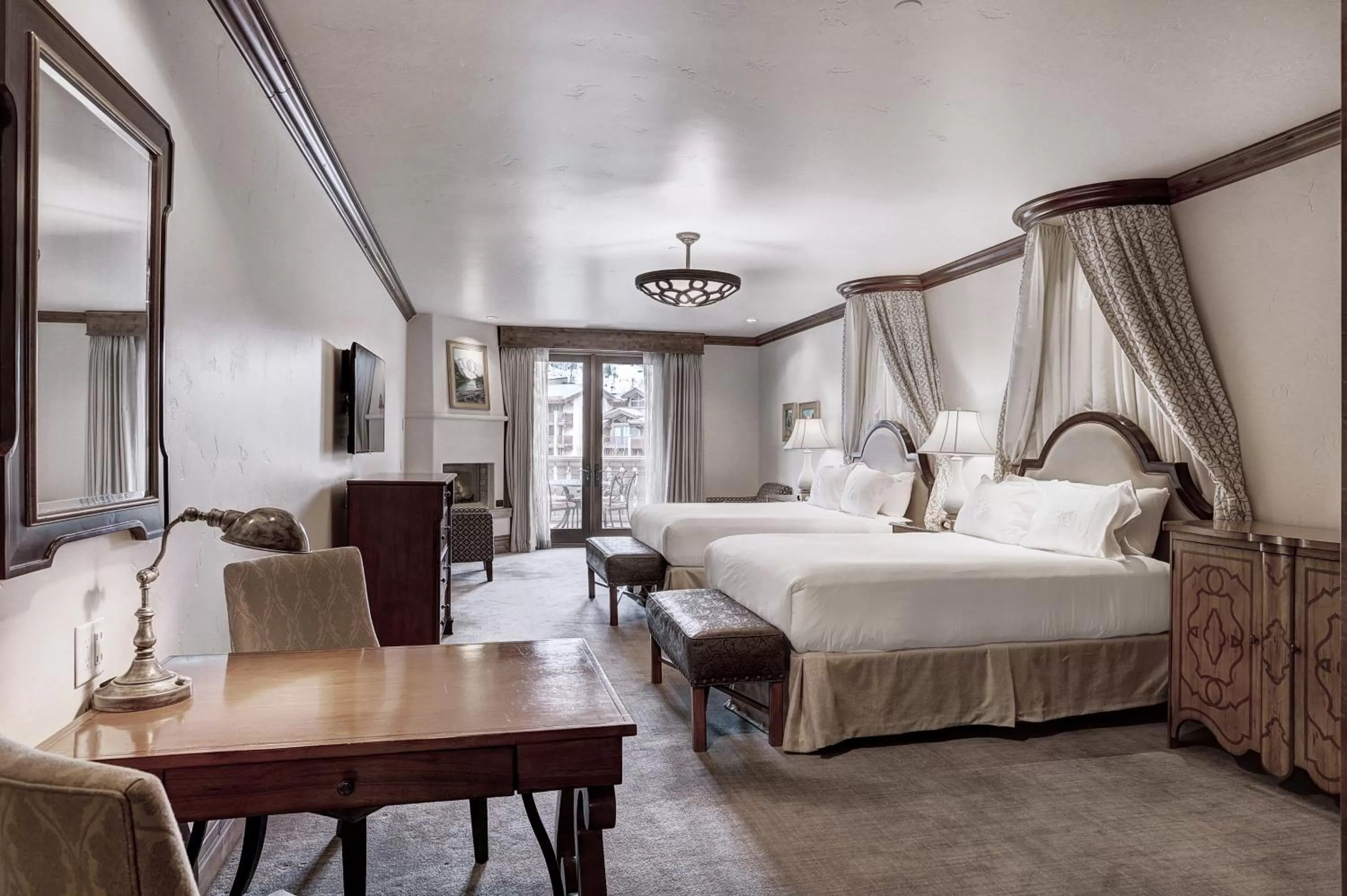 Deluxe Queen Room with Two Queen Beds in The Arrabelle at Vail Square, a RockResort