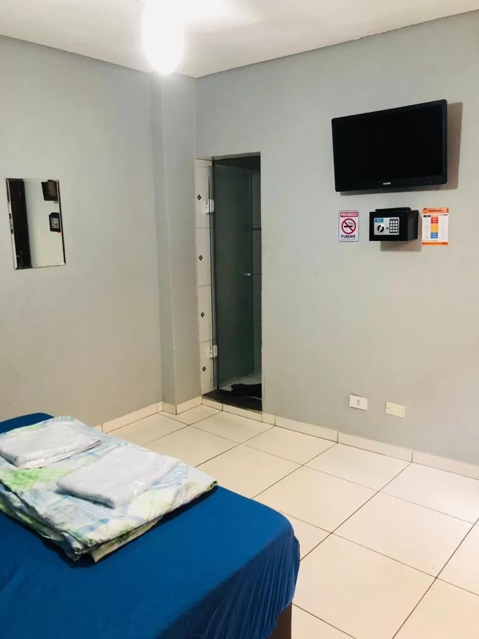 Bed in Hotel Praça Orione