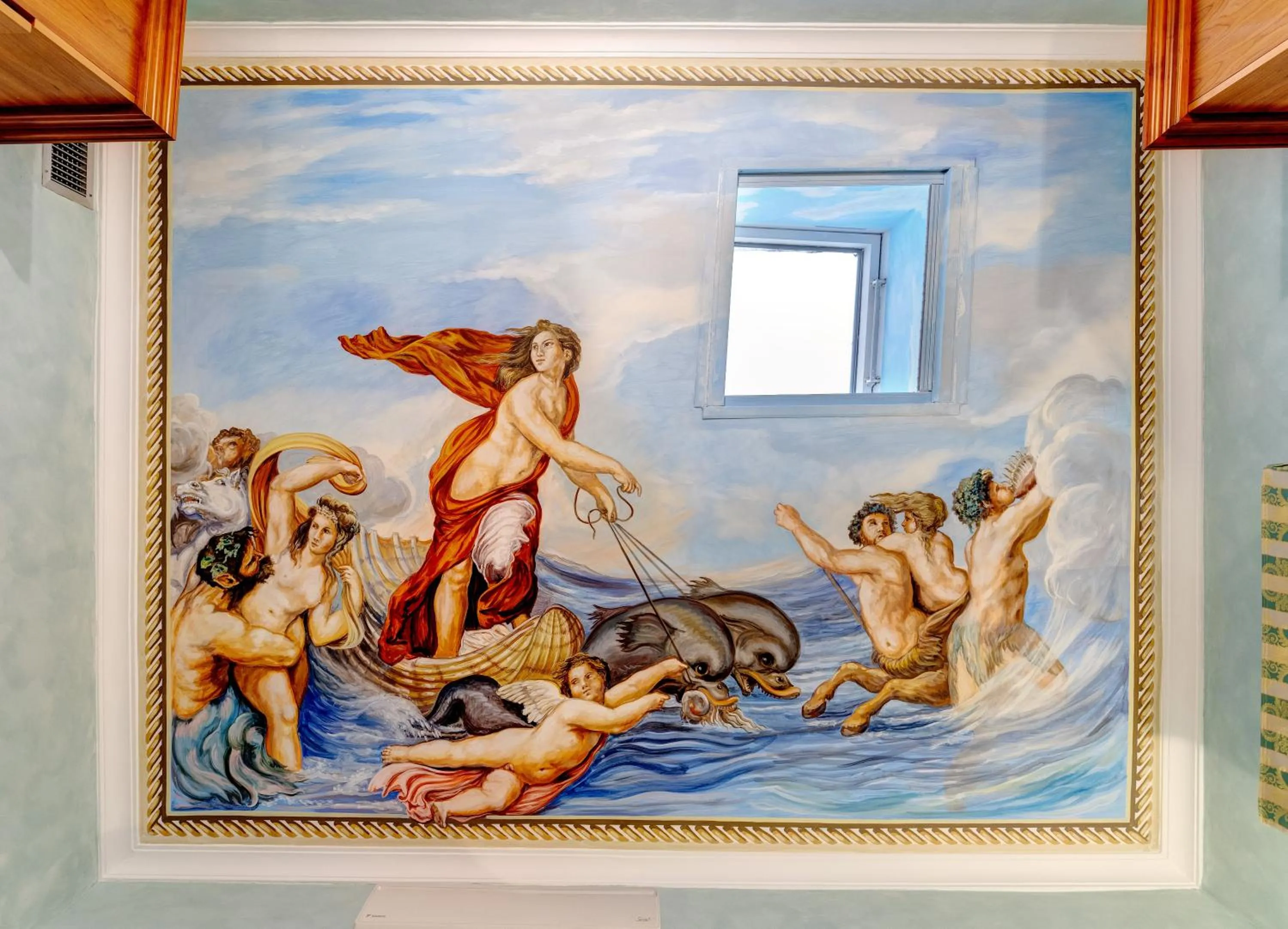 Decorative detail in Hotel Amalfi