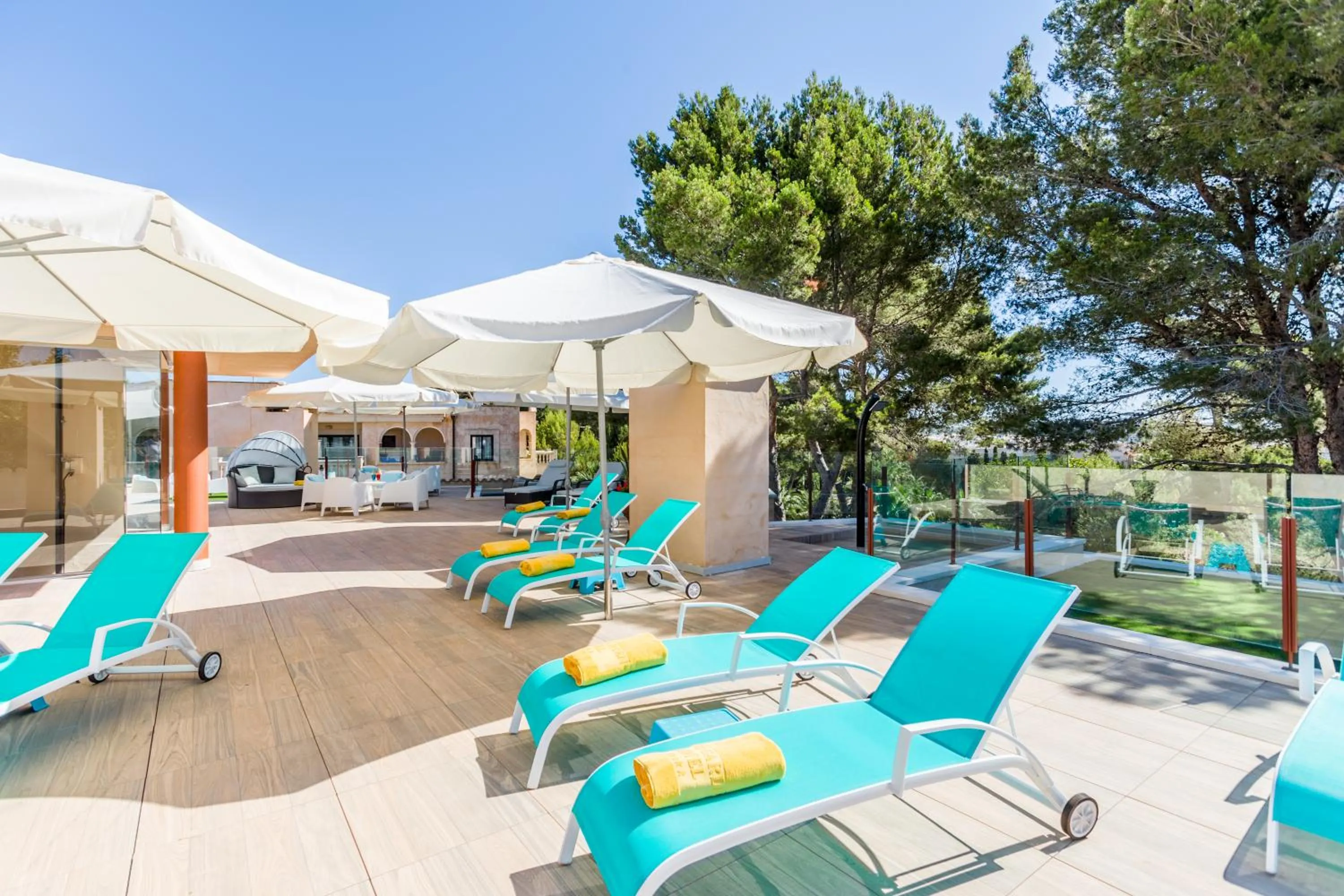 Solarium in Lago Garden Apart-Suites & Spa Hotel