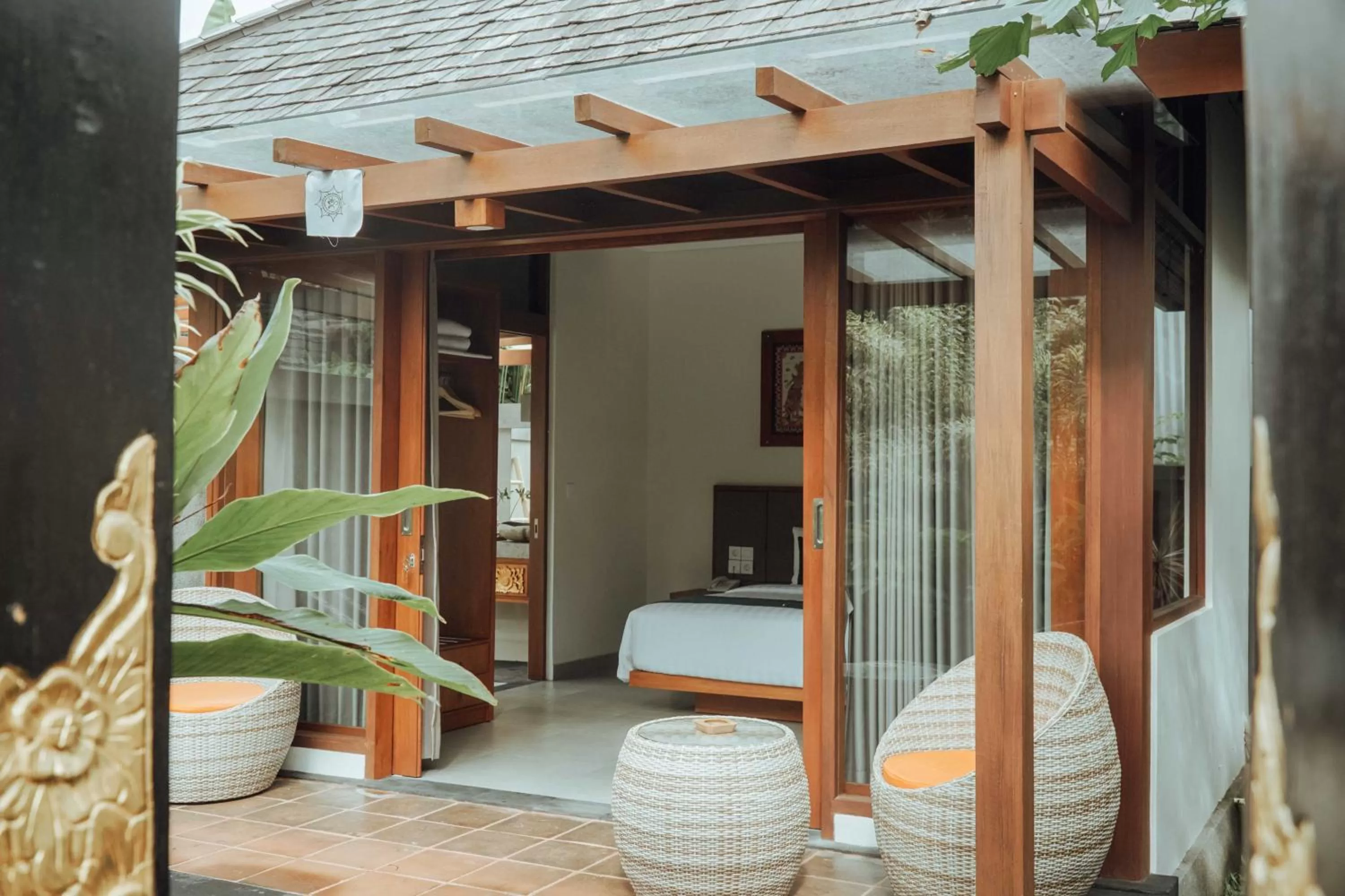 Balcony/Terrace in Alam Wayang Ubud - CHSE Certified