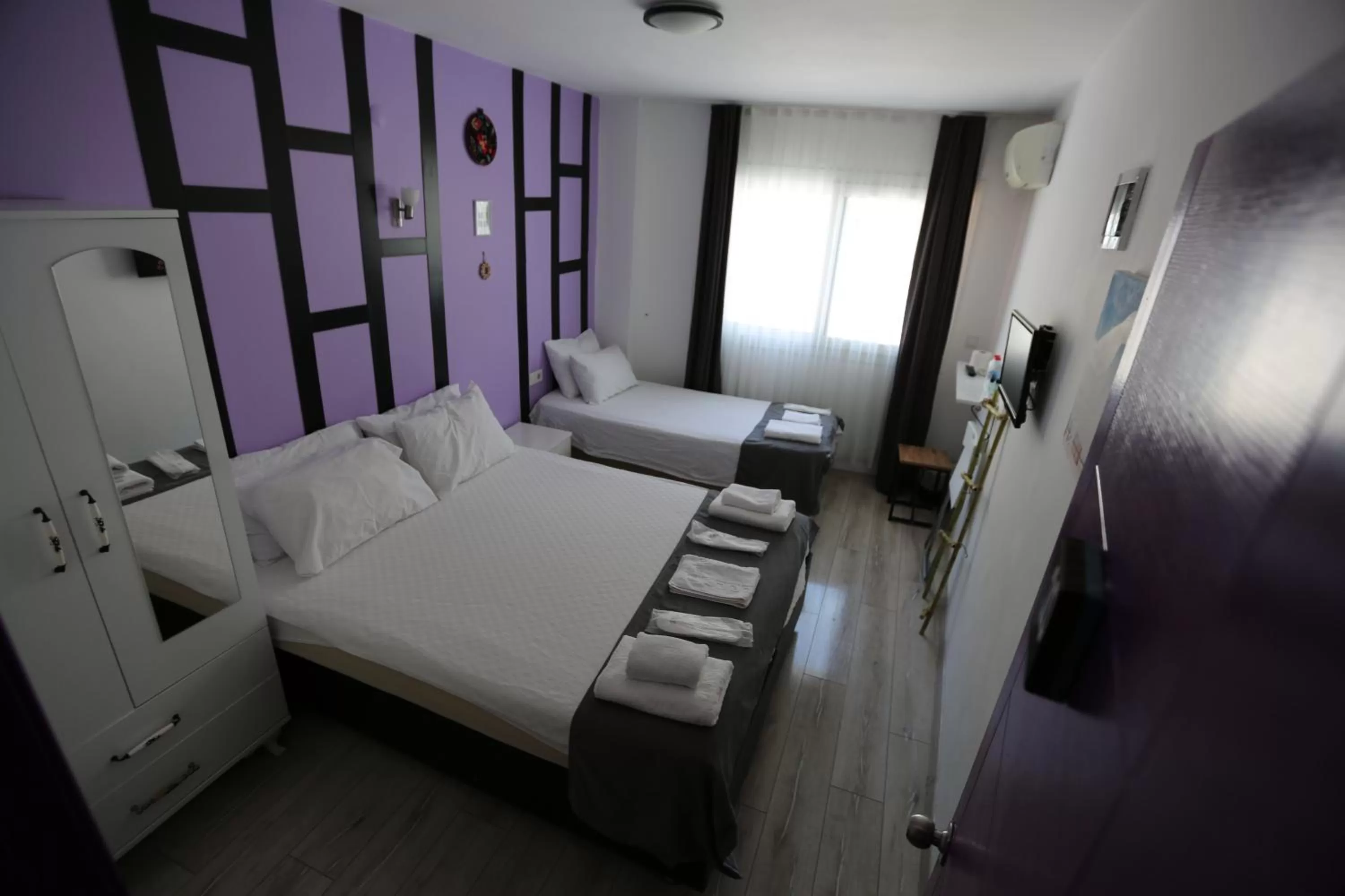 TV and multimedia, Bed in Lavender Otel