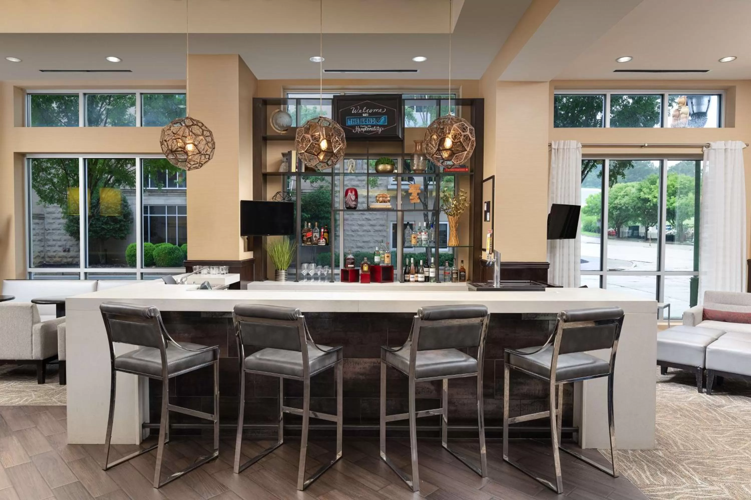 Lounge or bar in Hampton Inn & Suites Chattanooga Downtown