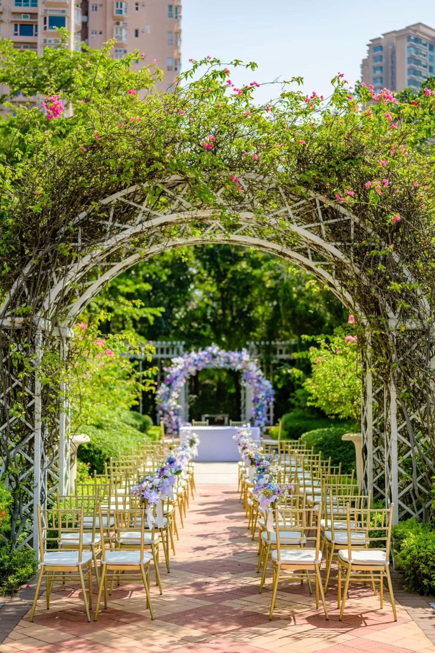 Garden in Hong Kong Gold Coast Hotel