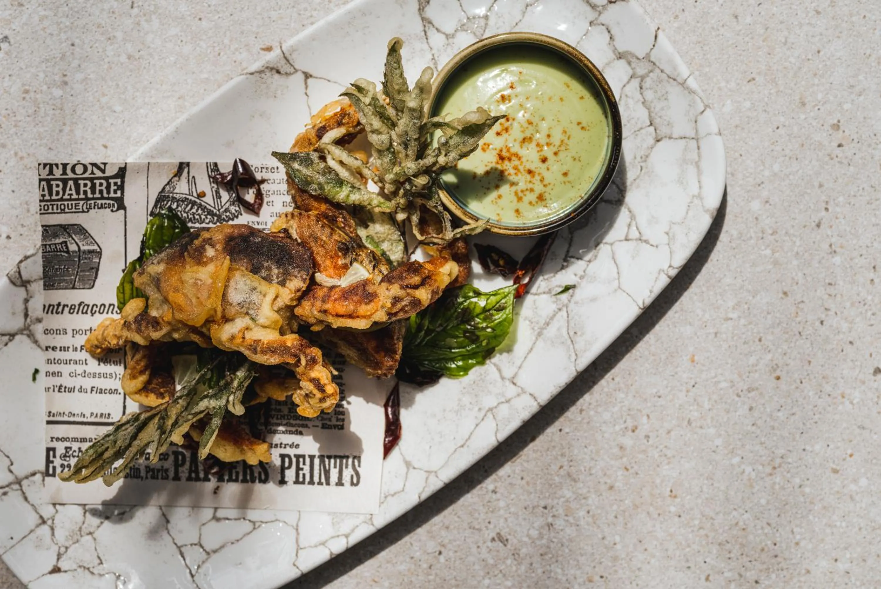 Food close-up in Anantara Mai Khao Phuket Villas