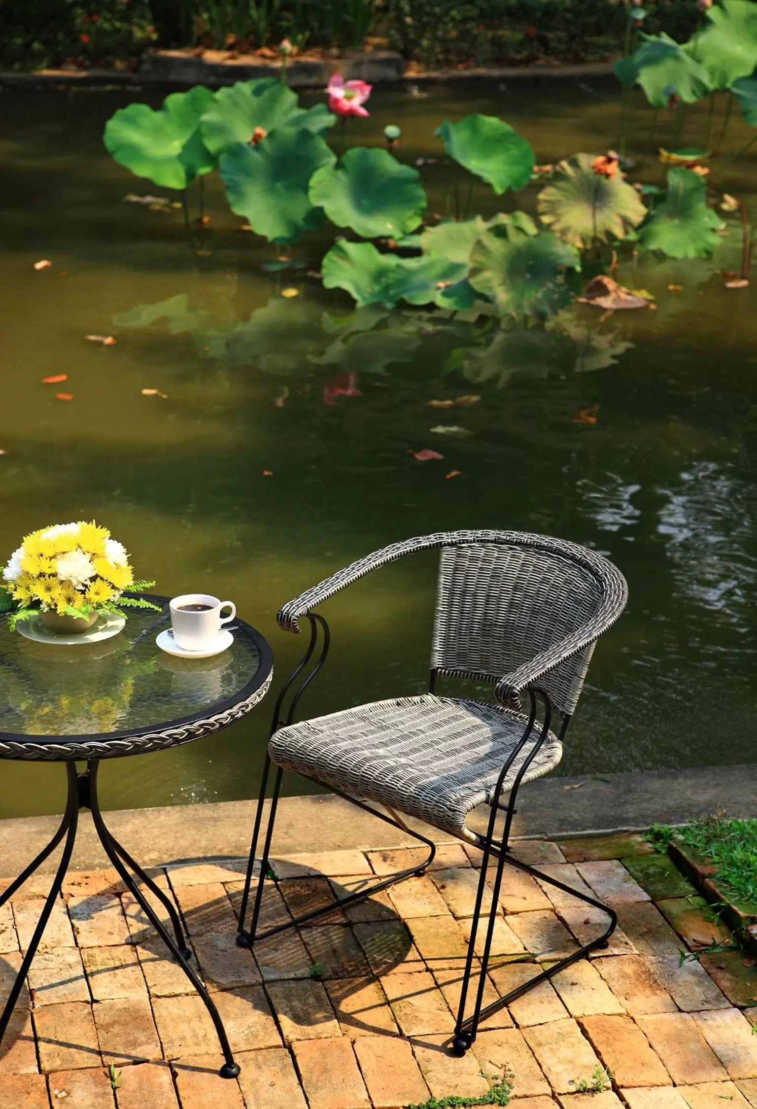 Decorative detail in Lanna Dusita Riverside Boutique Resort