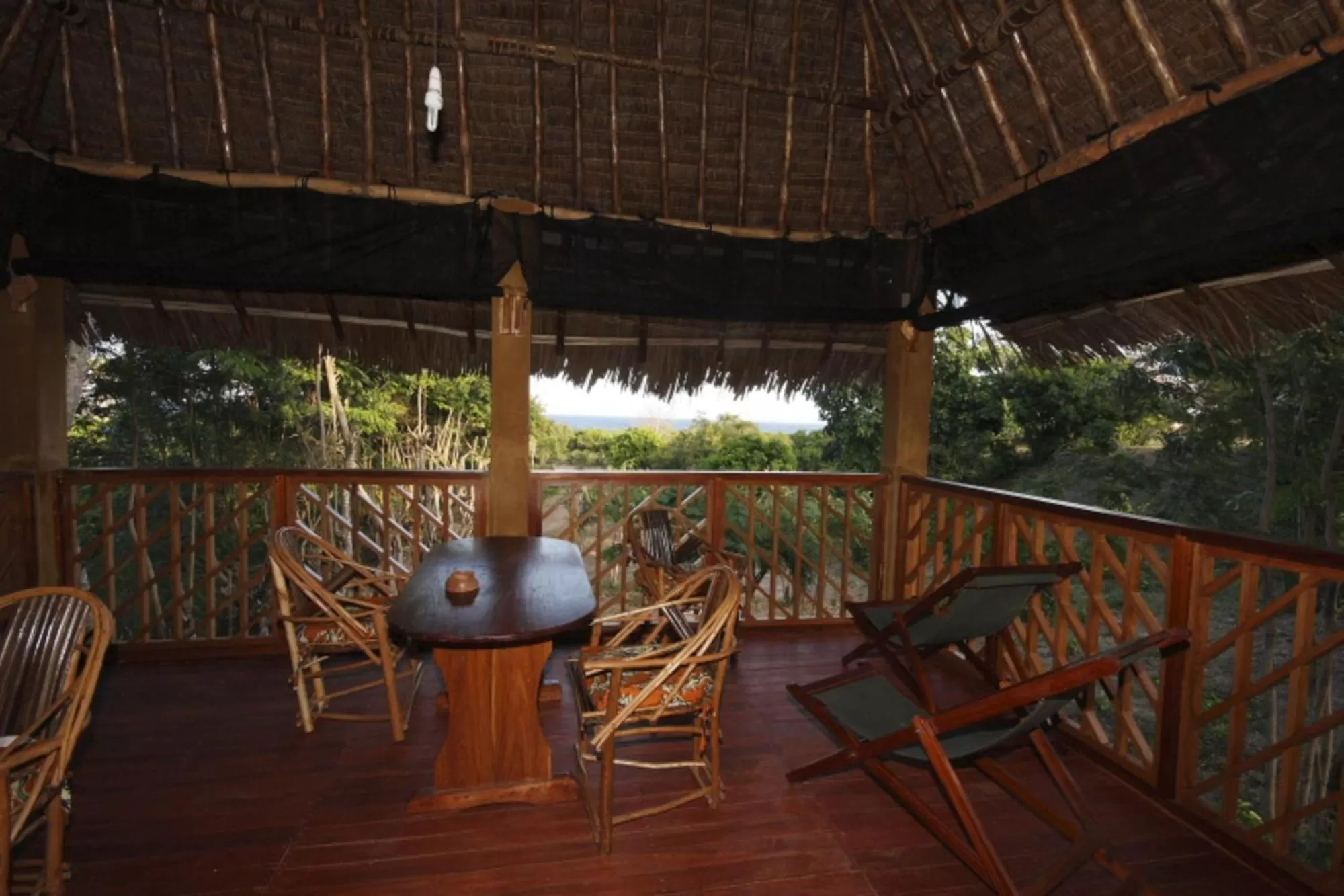 Balcony/Terrace in Bahari Pori Resort