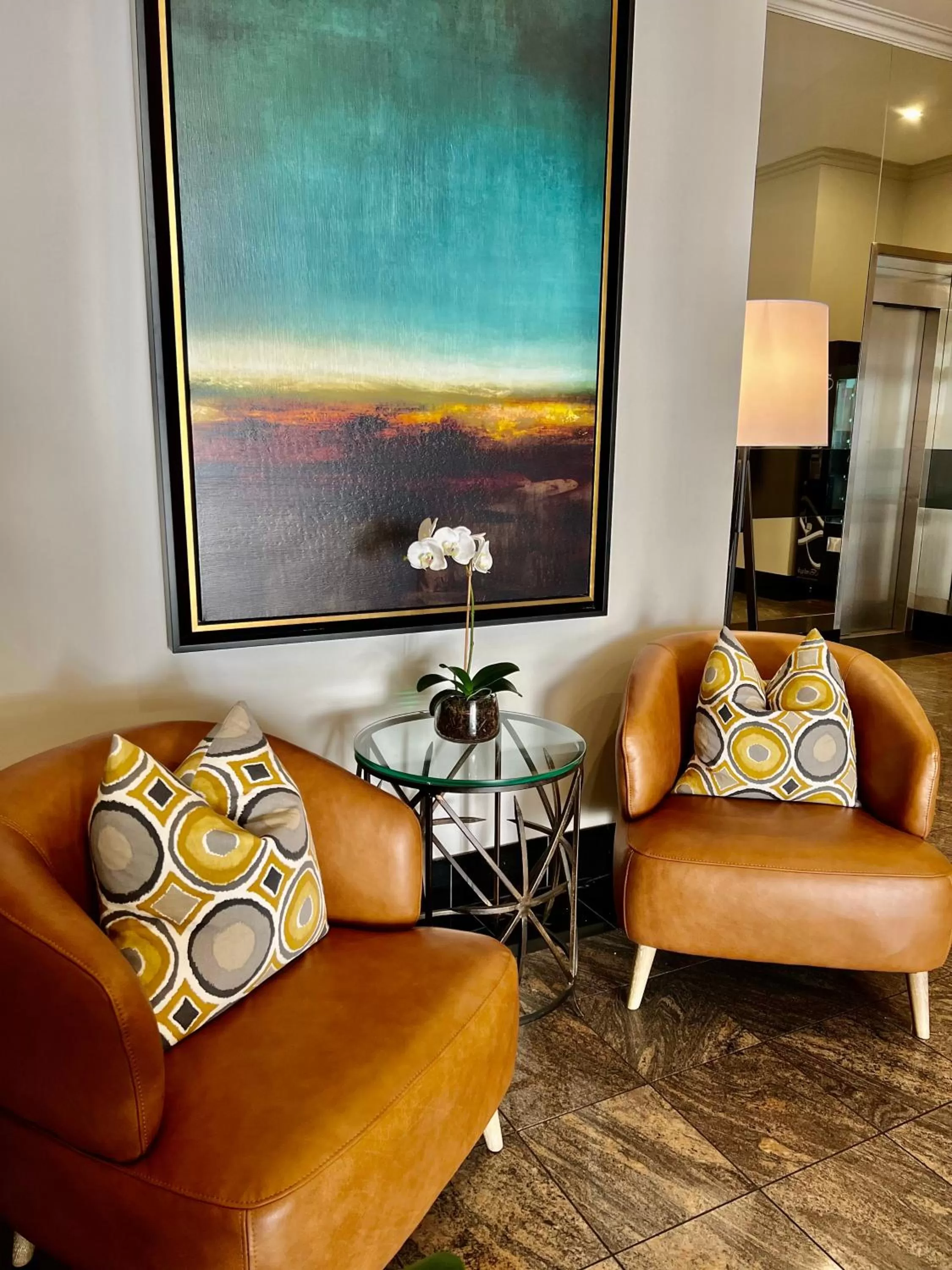 Lobby or reception in Franklin Apartments