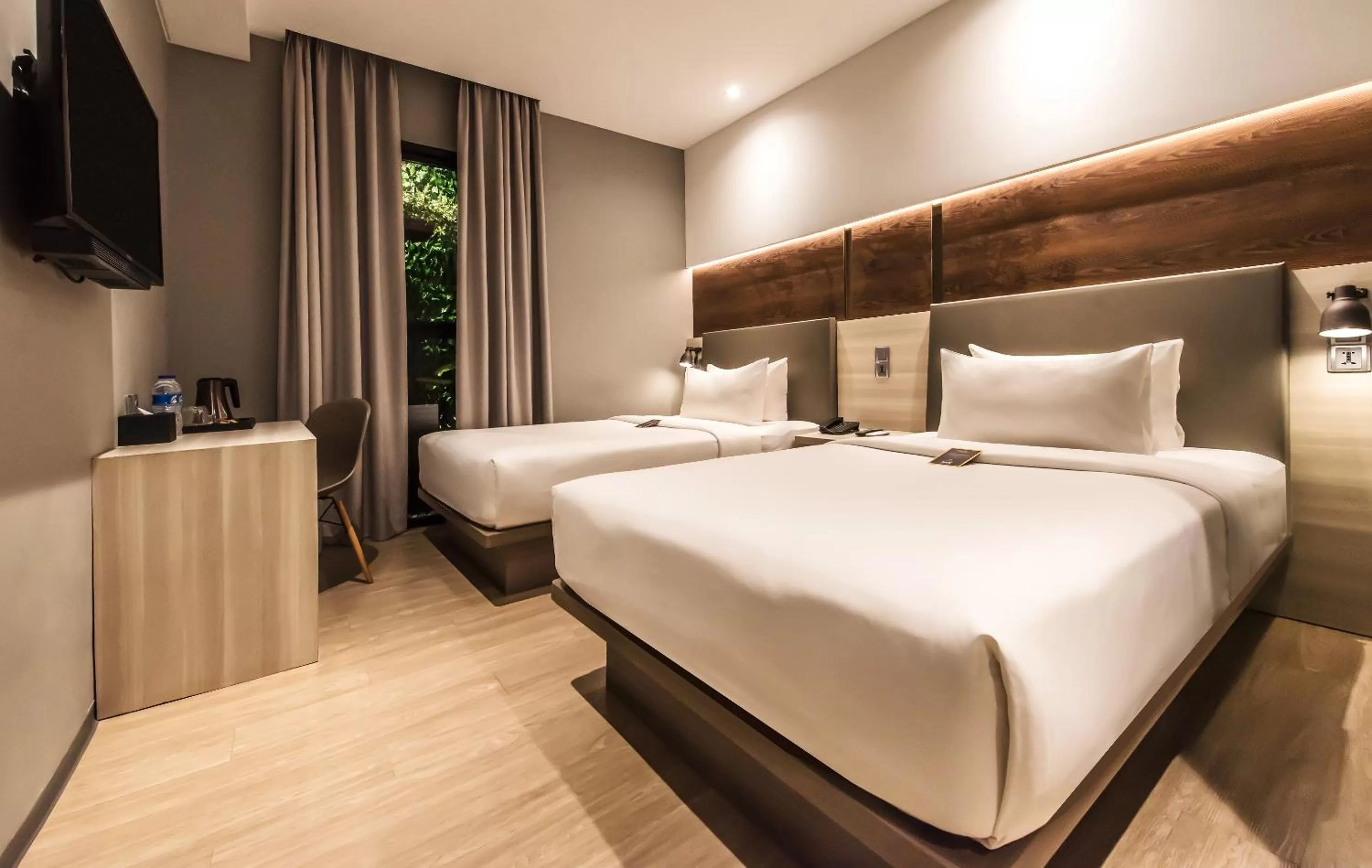 Bedroom, Bed in Stanley Wahid Hasyim Jakarta