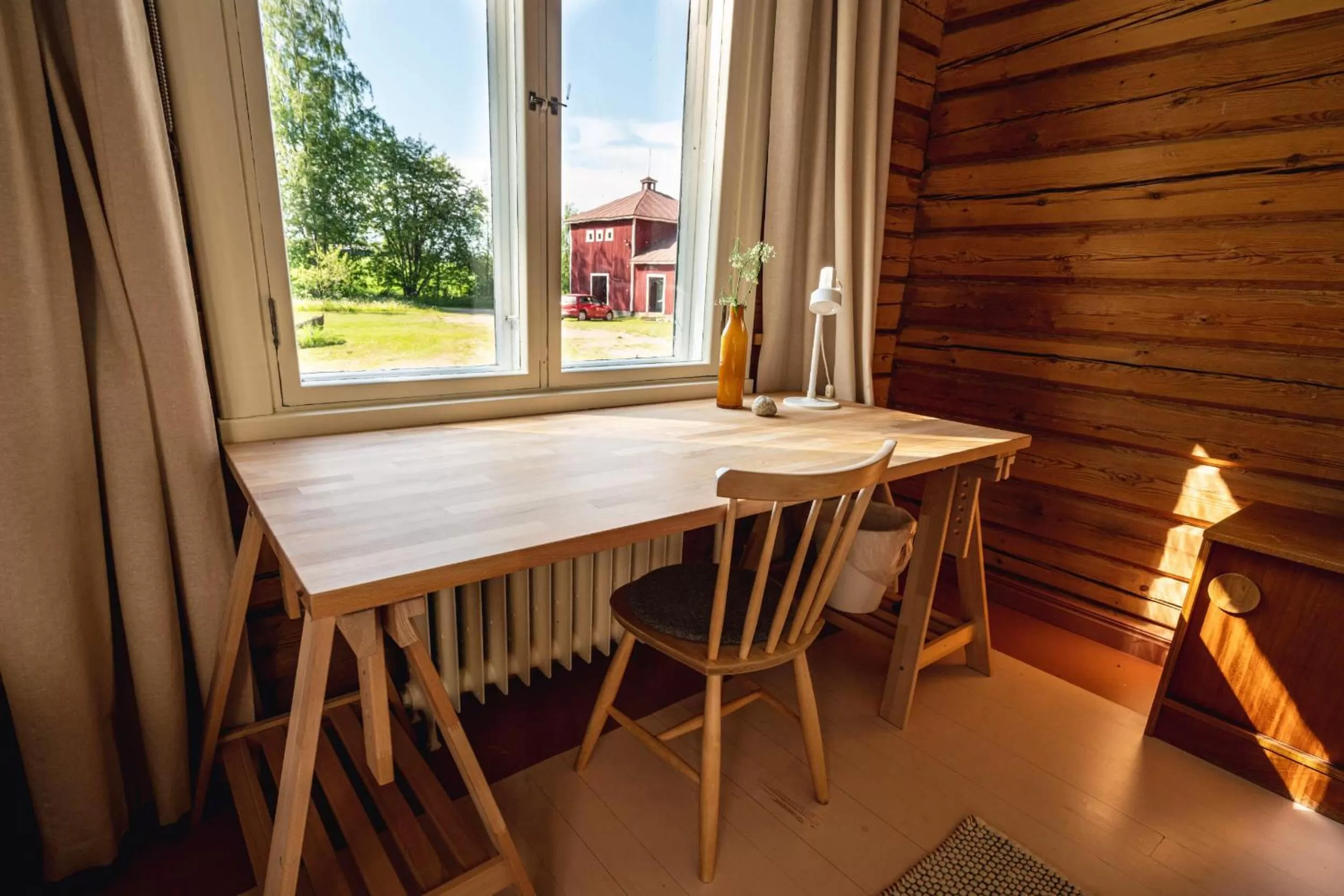 View (from property/room) in Olo Center by Kolovesi National Park