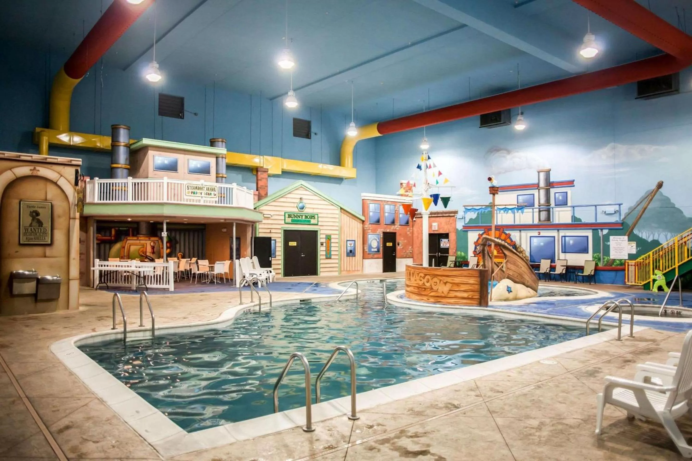 On site in Sleep Inn & Suites Indoor Waterpark