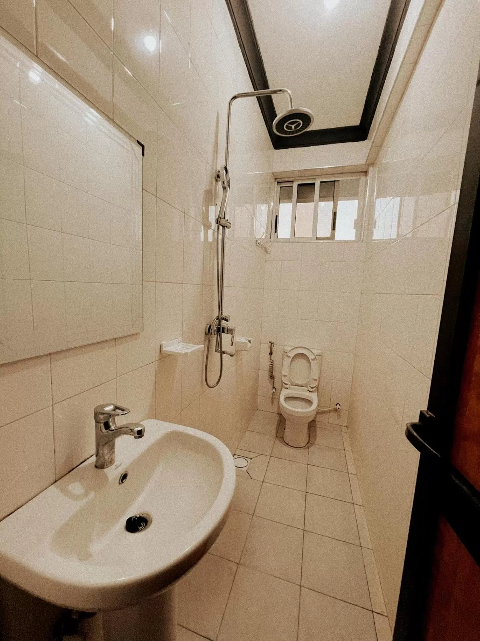 Shower in Haika Home Lodge