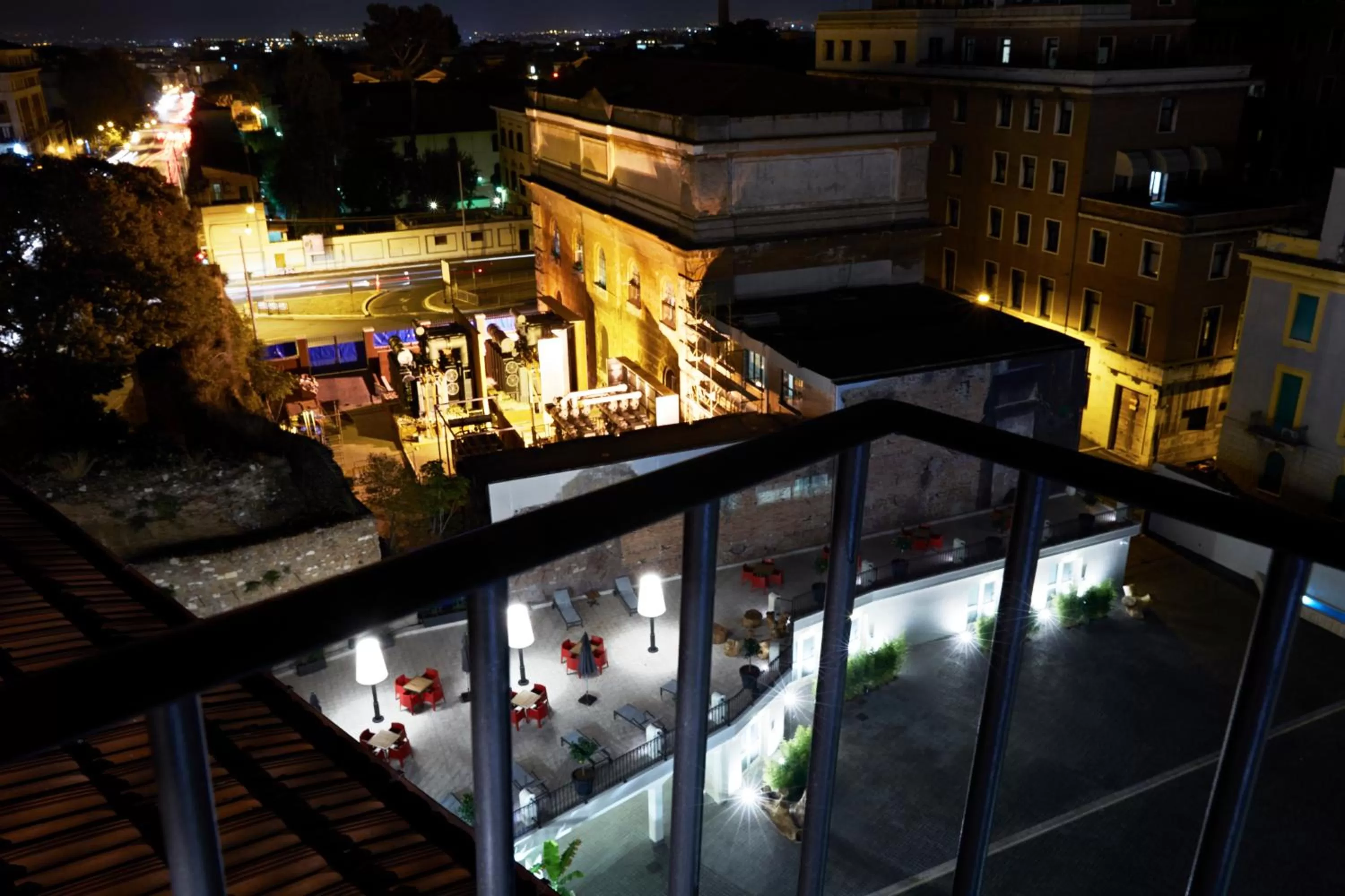 Bird's eye view in Hotel The Building