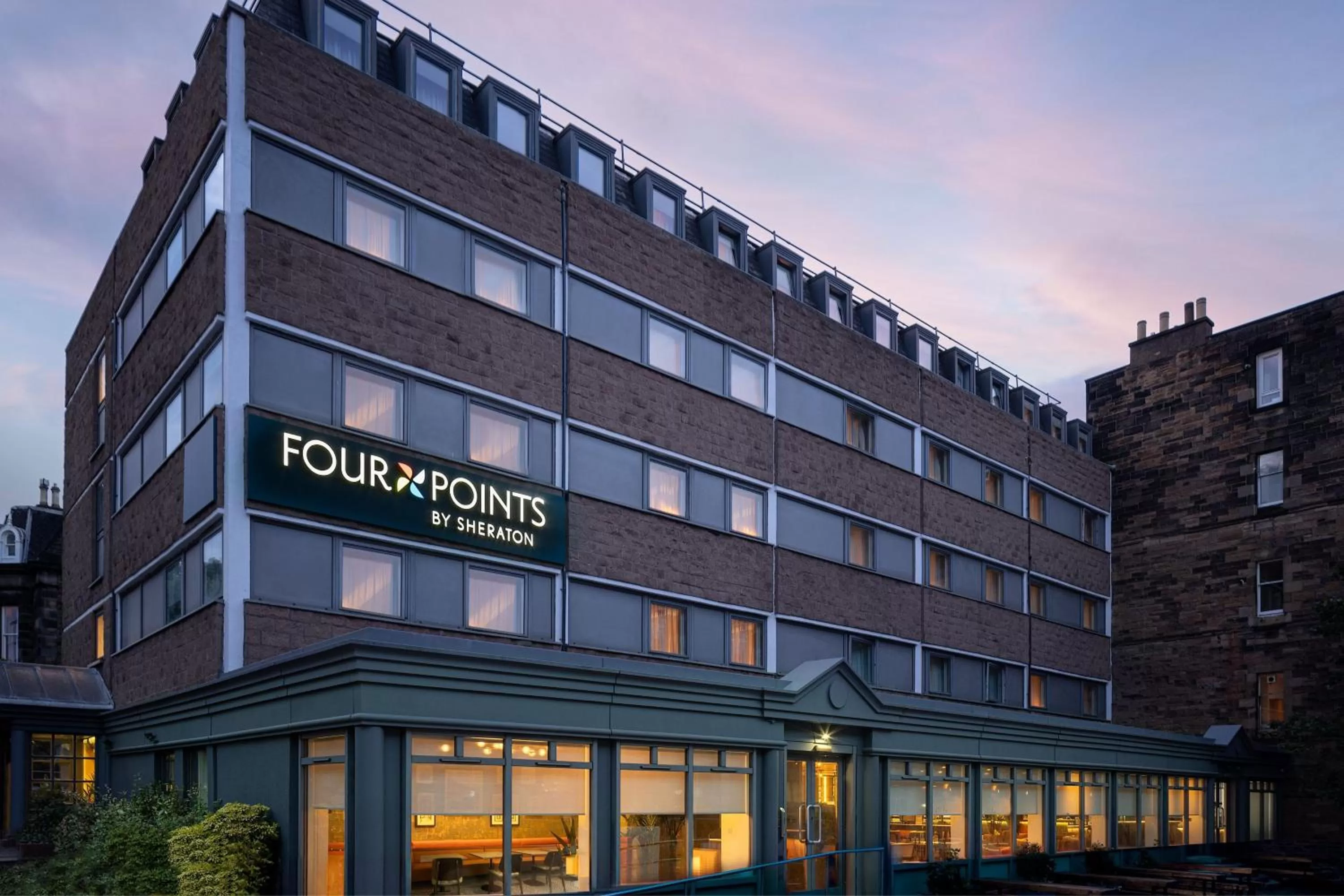 Property building in Four Points by Sheraton Edinburgh