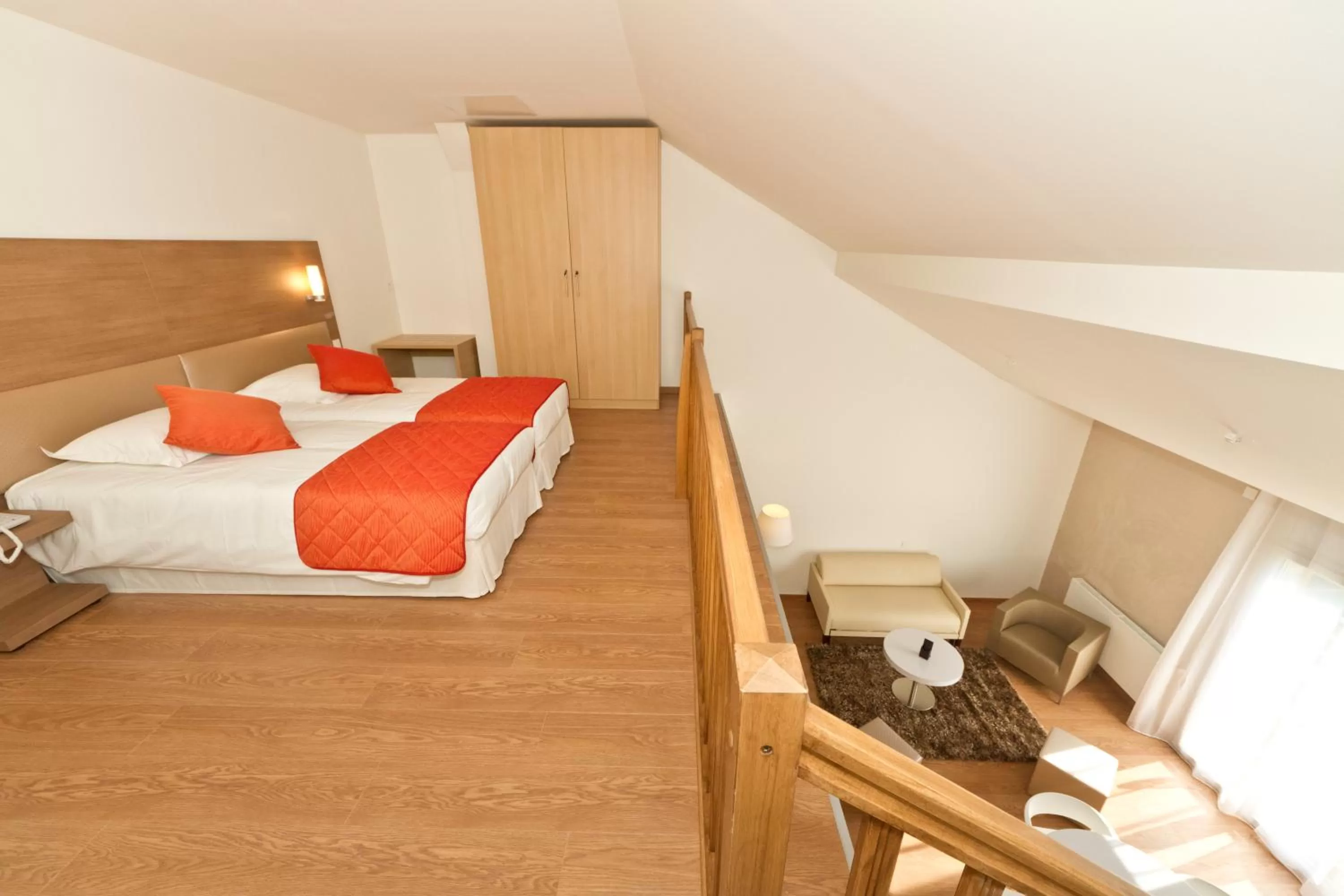 Bed in Villa Thermae Thonon-Les-Bains