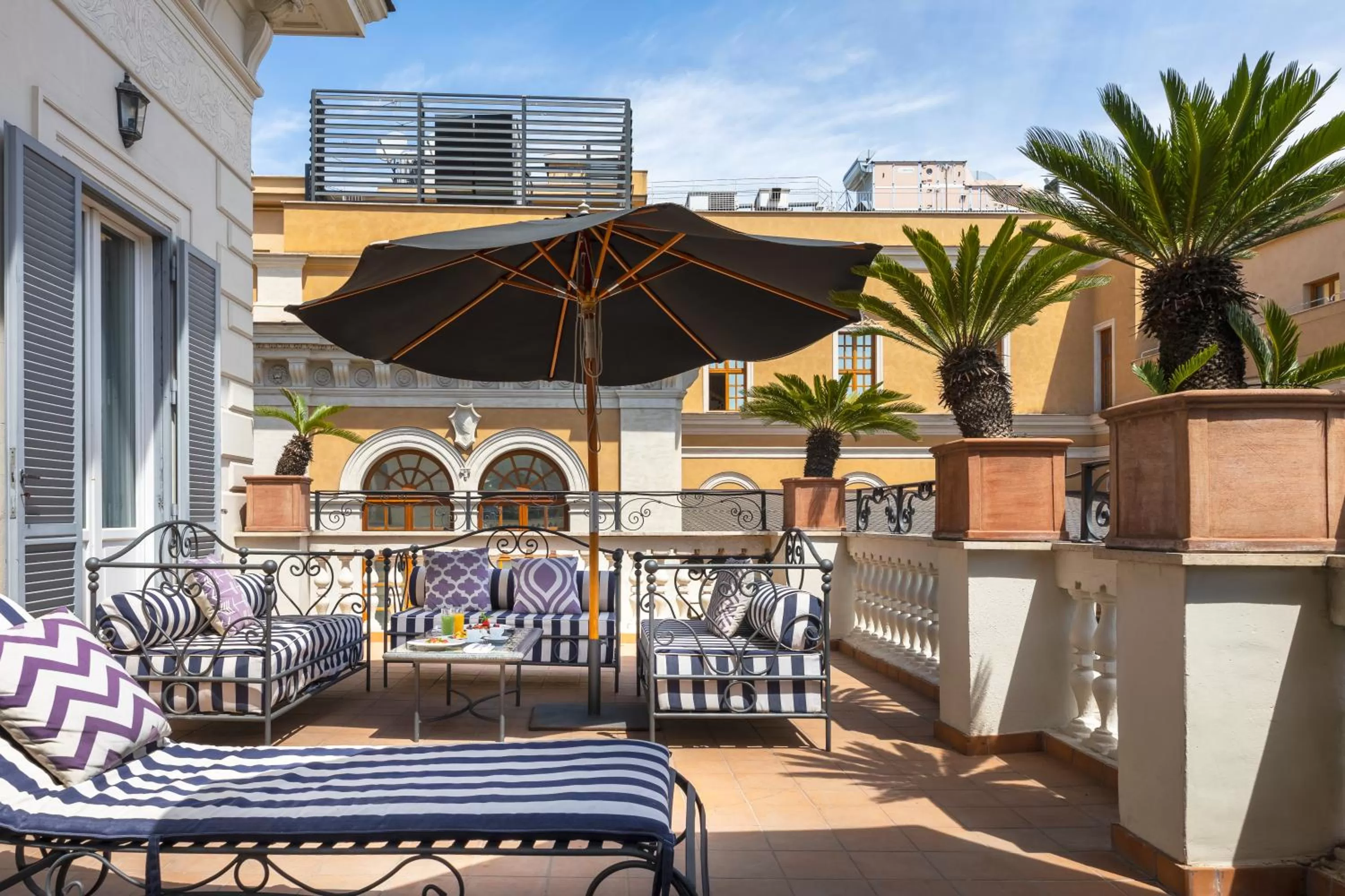 Balcony/Terrace in Palazzo Dama - Hotel & SPA - Preferred Hotels & Resorts