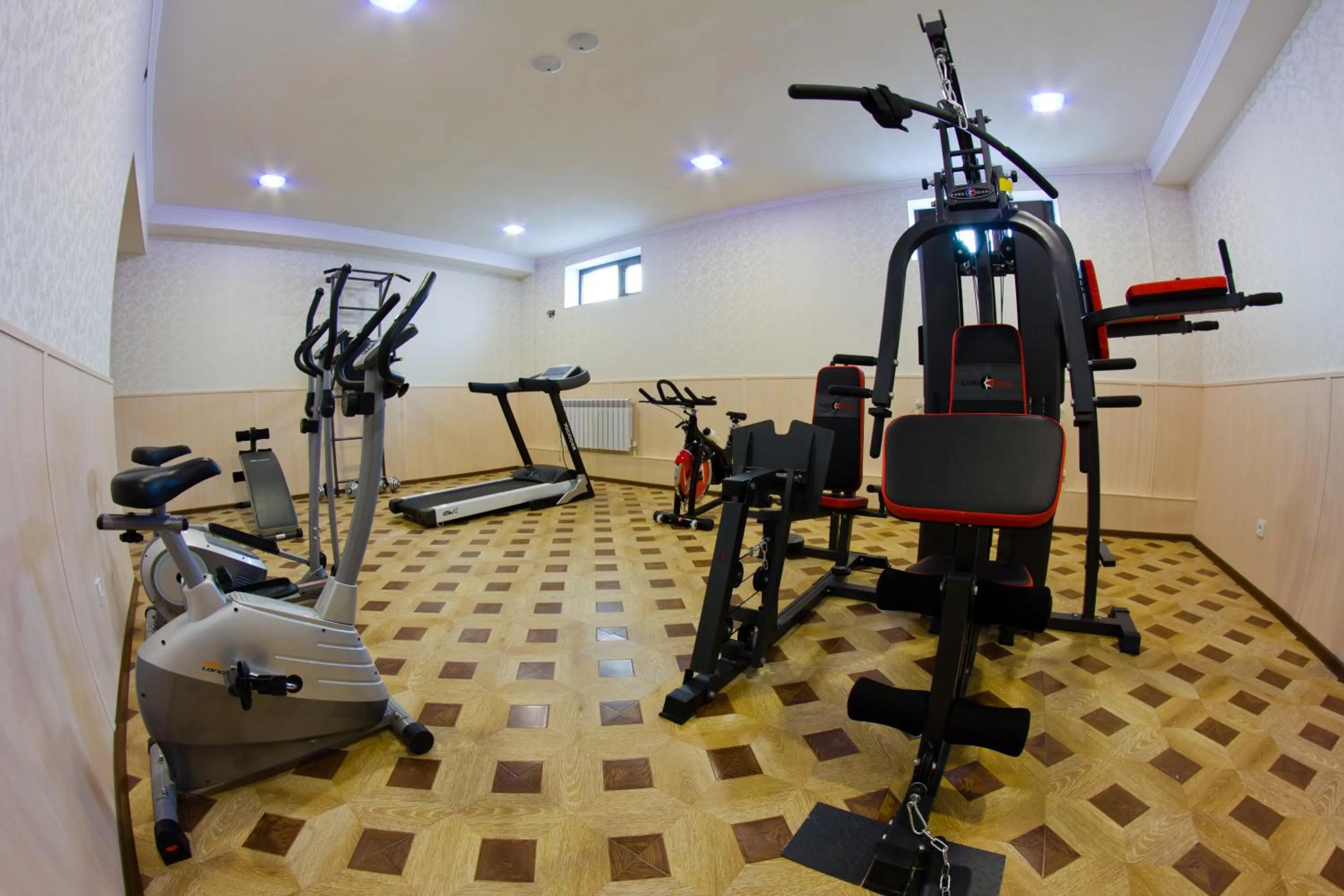 Fitness centre/facilities in Plaza Hotel Bishkek