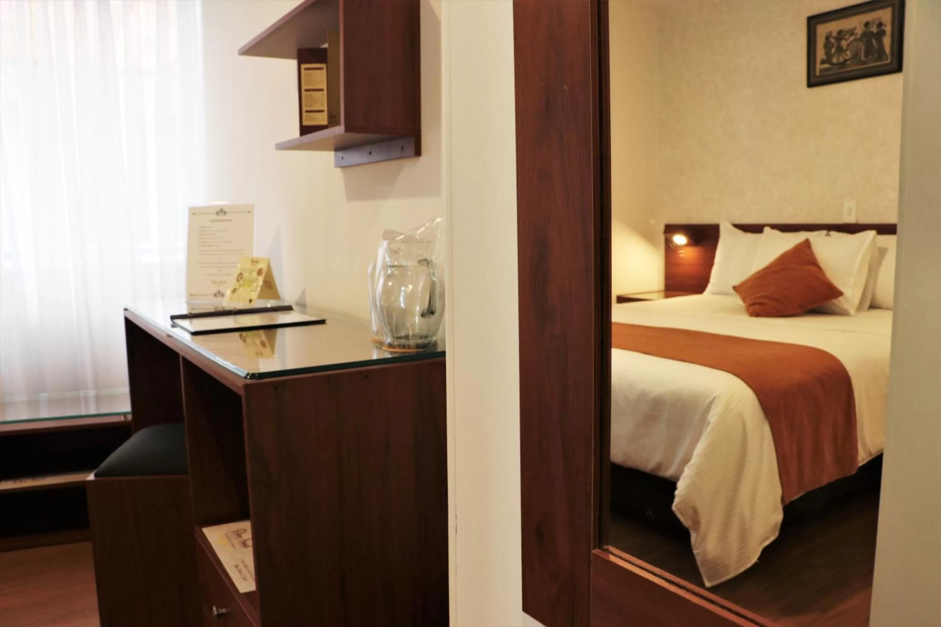 Bed in Hotel Don Saul