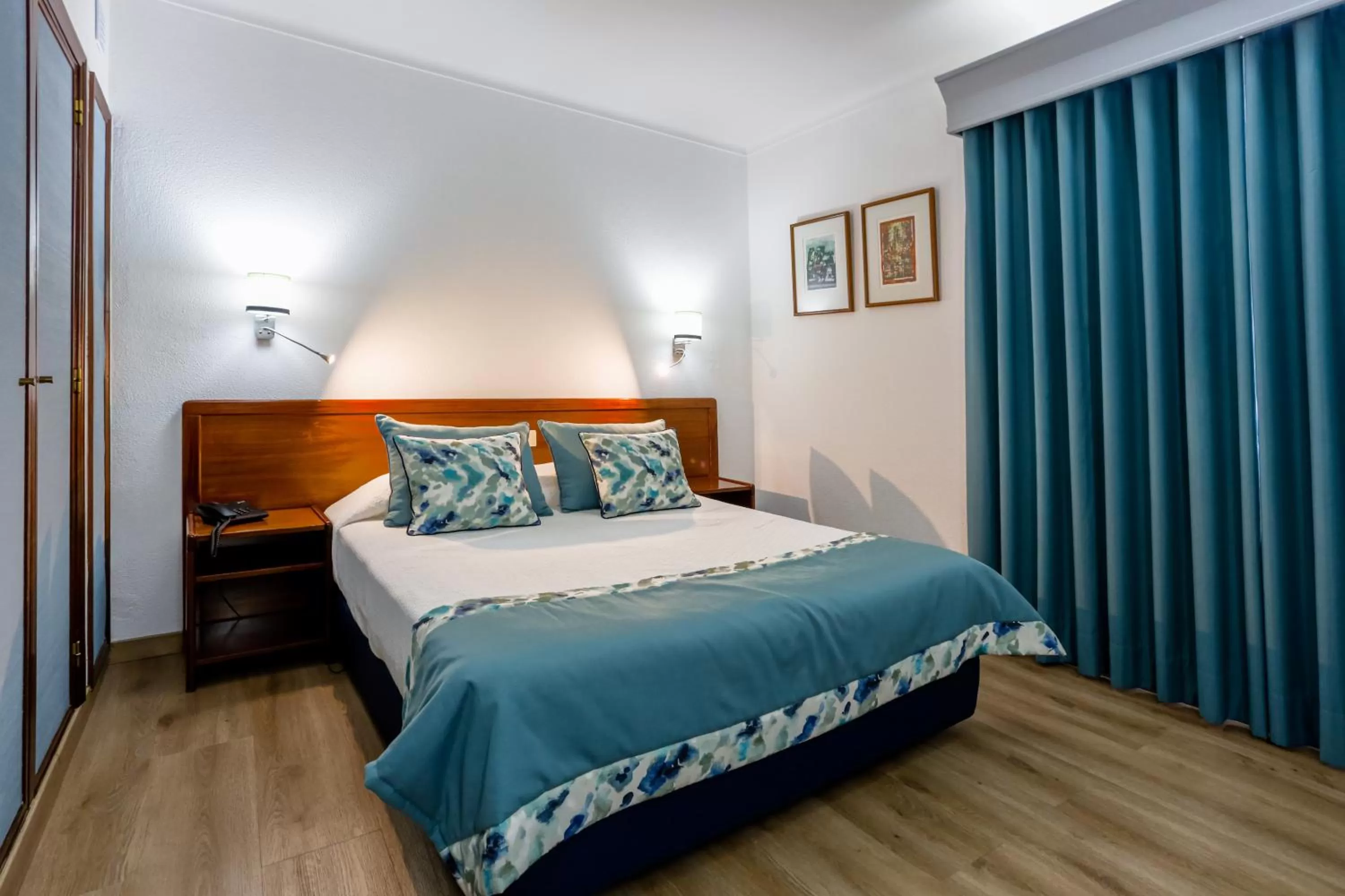 Bed in Hotel Arangues