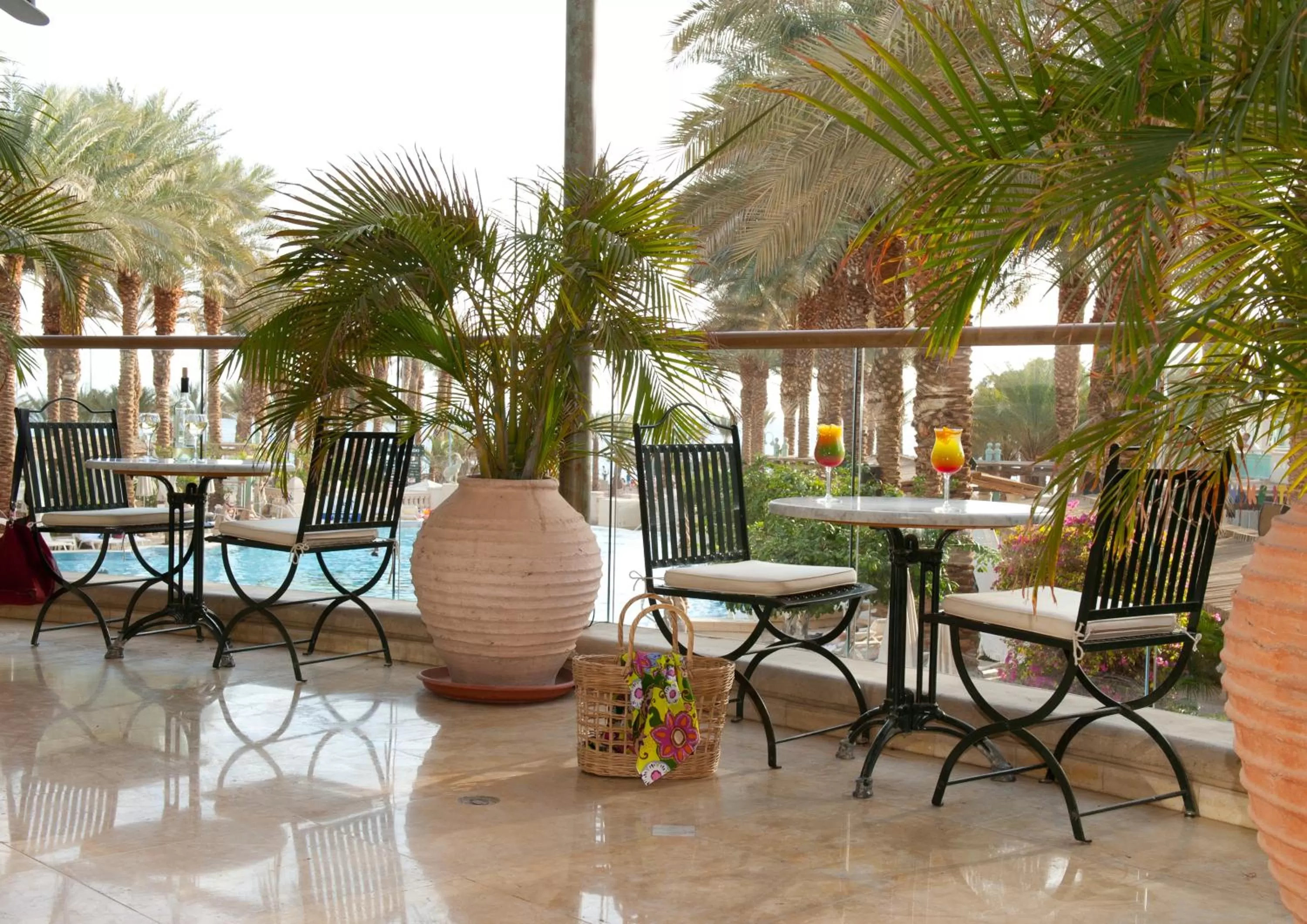 Balcony/Terrace in Herods Vitalis Spa Hotel Eilat a Premium collection by Fattal Hotels