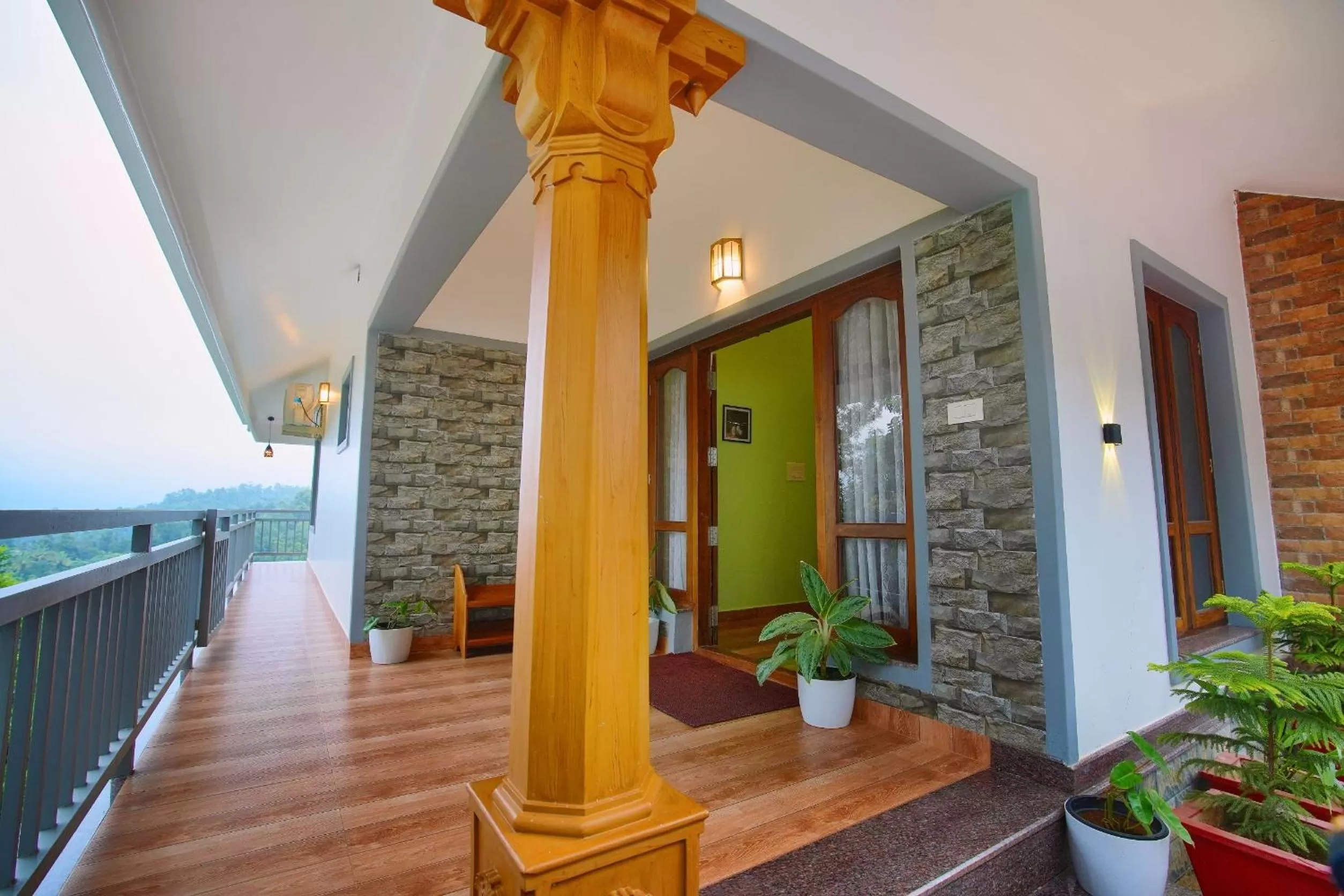 Patio in Zenha Resorts