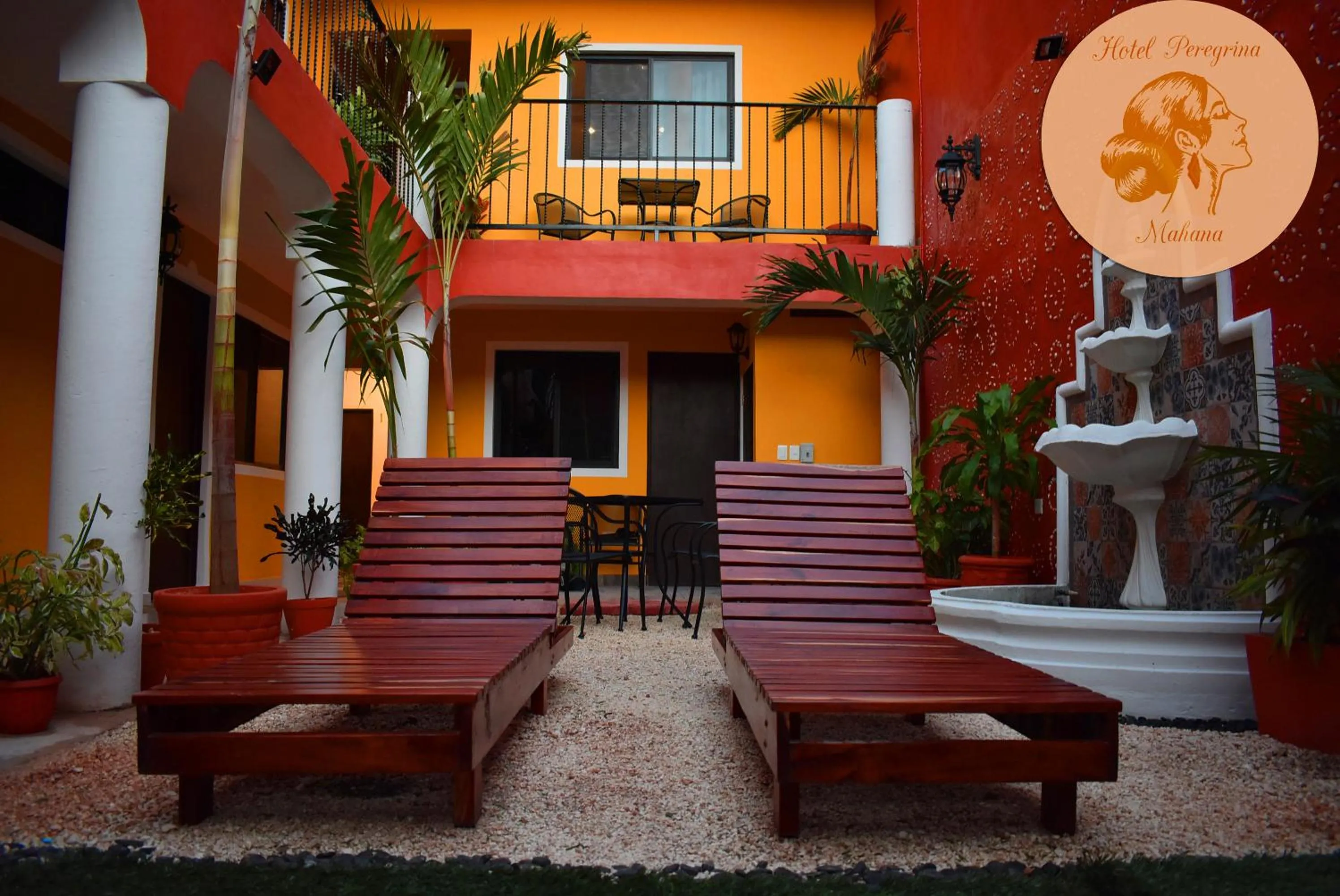 Garden in Hotel Peregrina