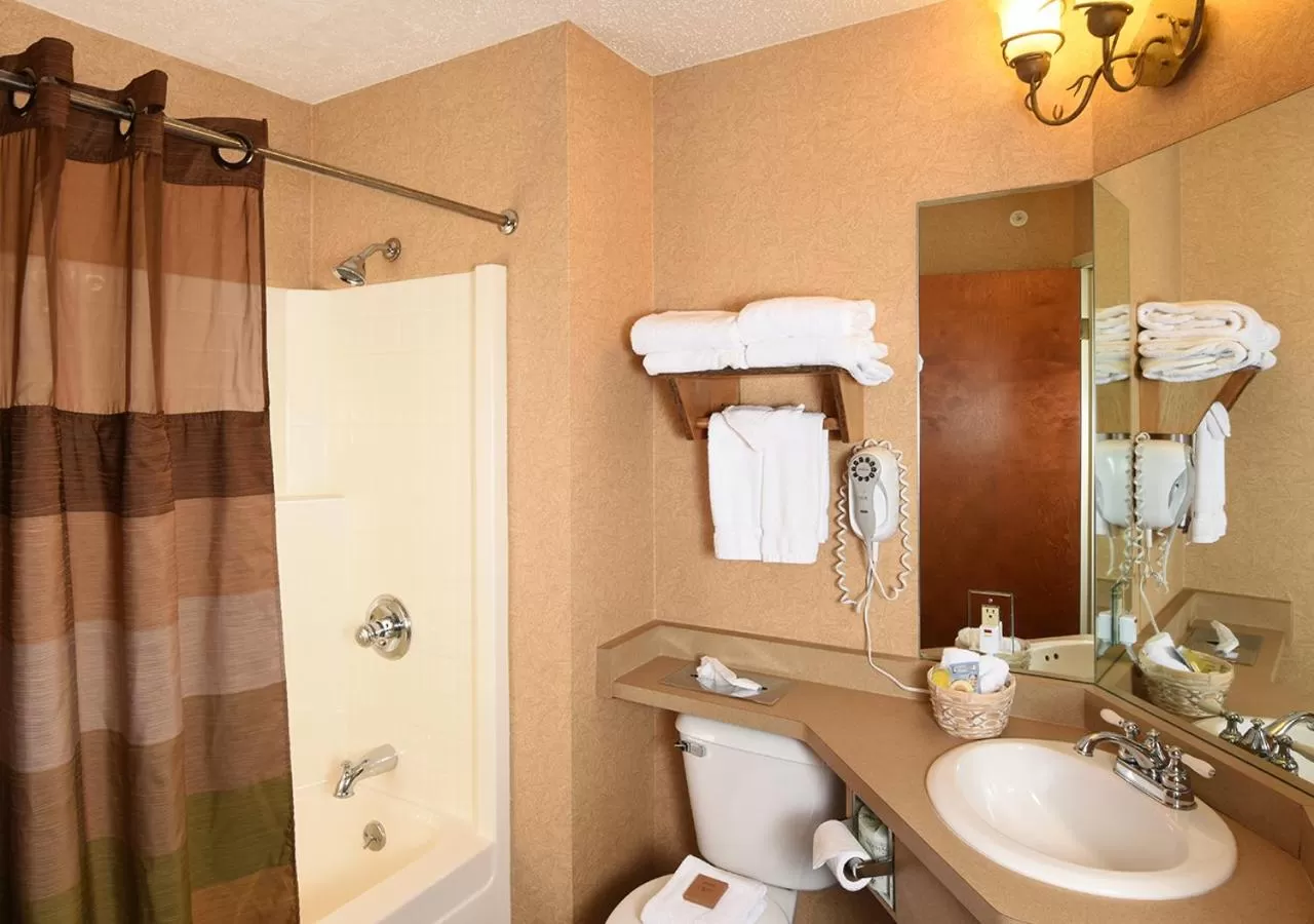 Shower in Cedar Creek Hotel Wausau - Rothschild