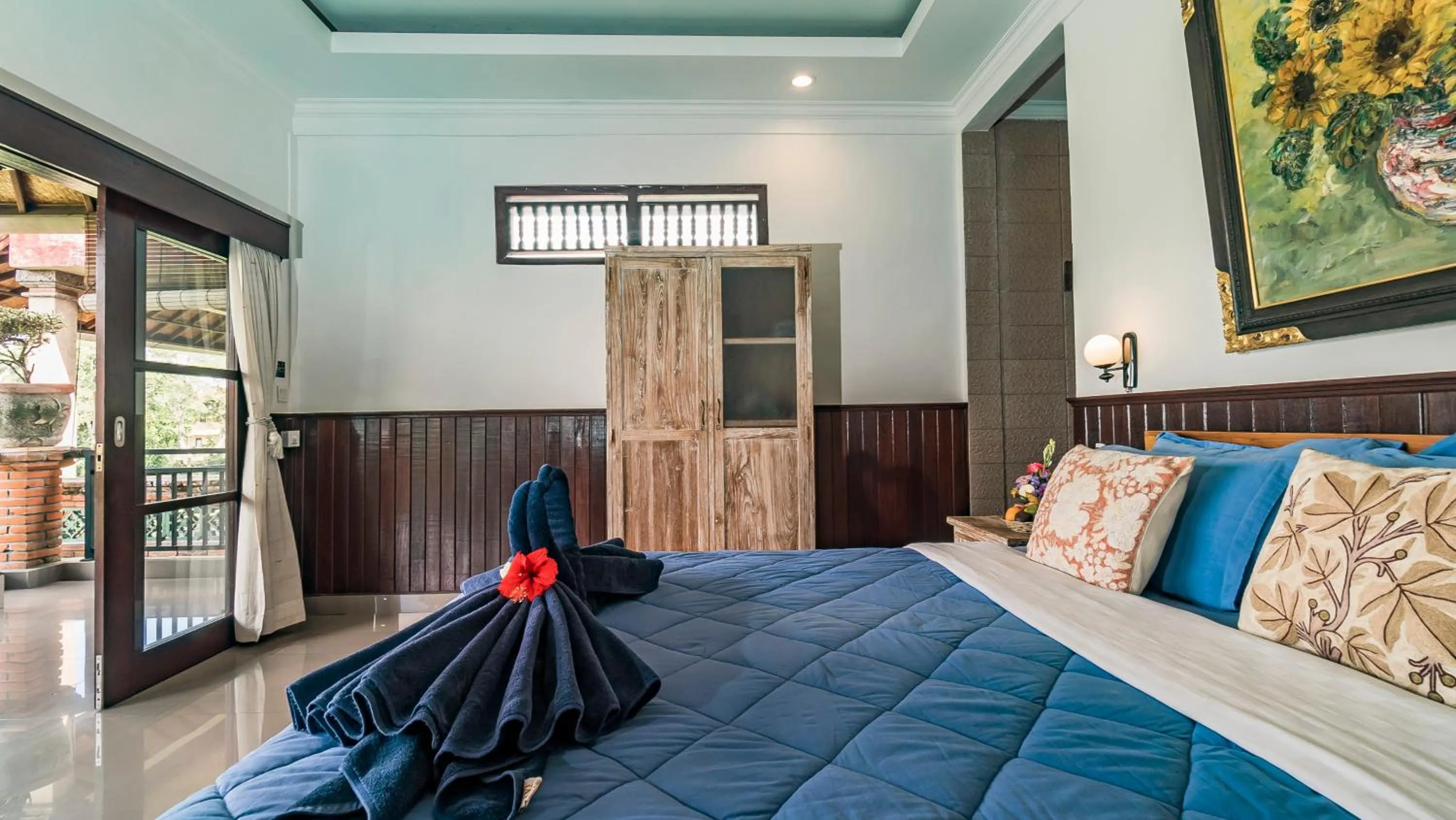 Bedroom in Kun - Kun Guest House Ubud