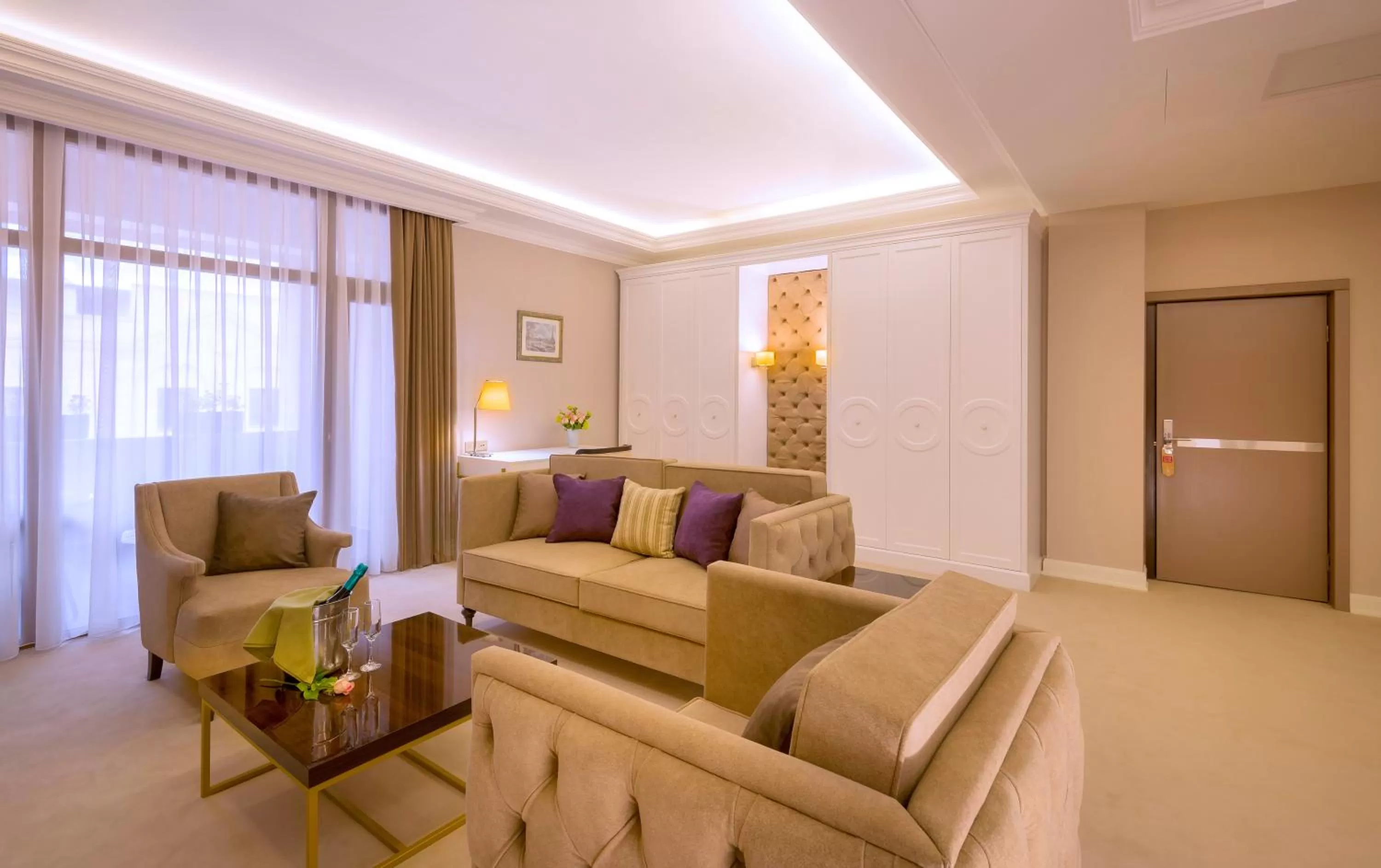 Seating area in Paris Hotel Yerevan