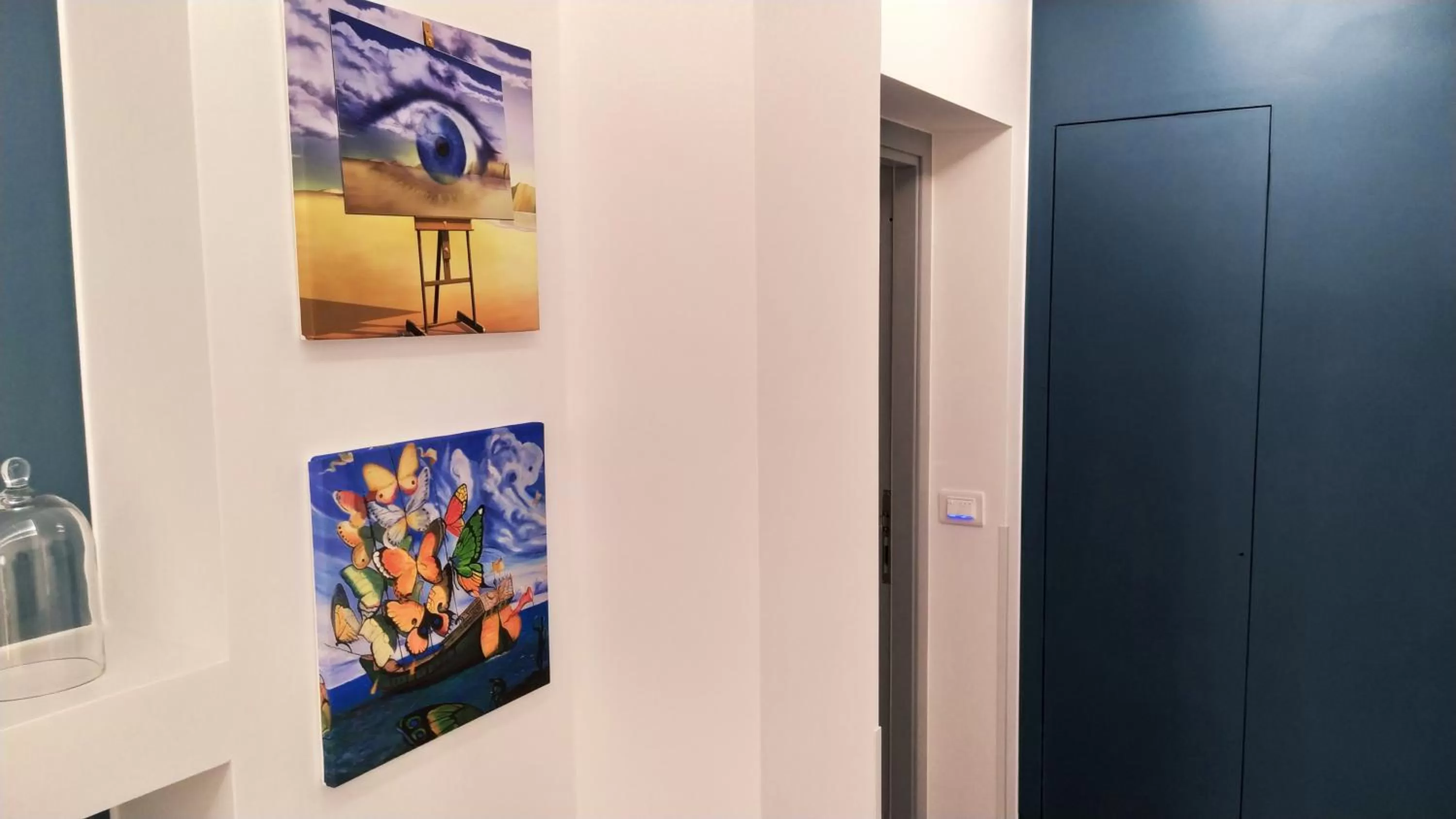 Communal lounge/ TV room in B&B La Stazione