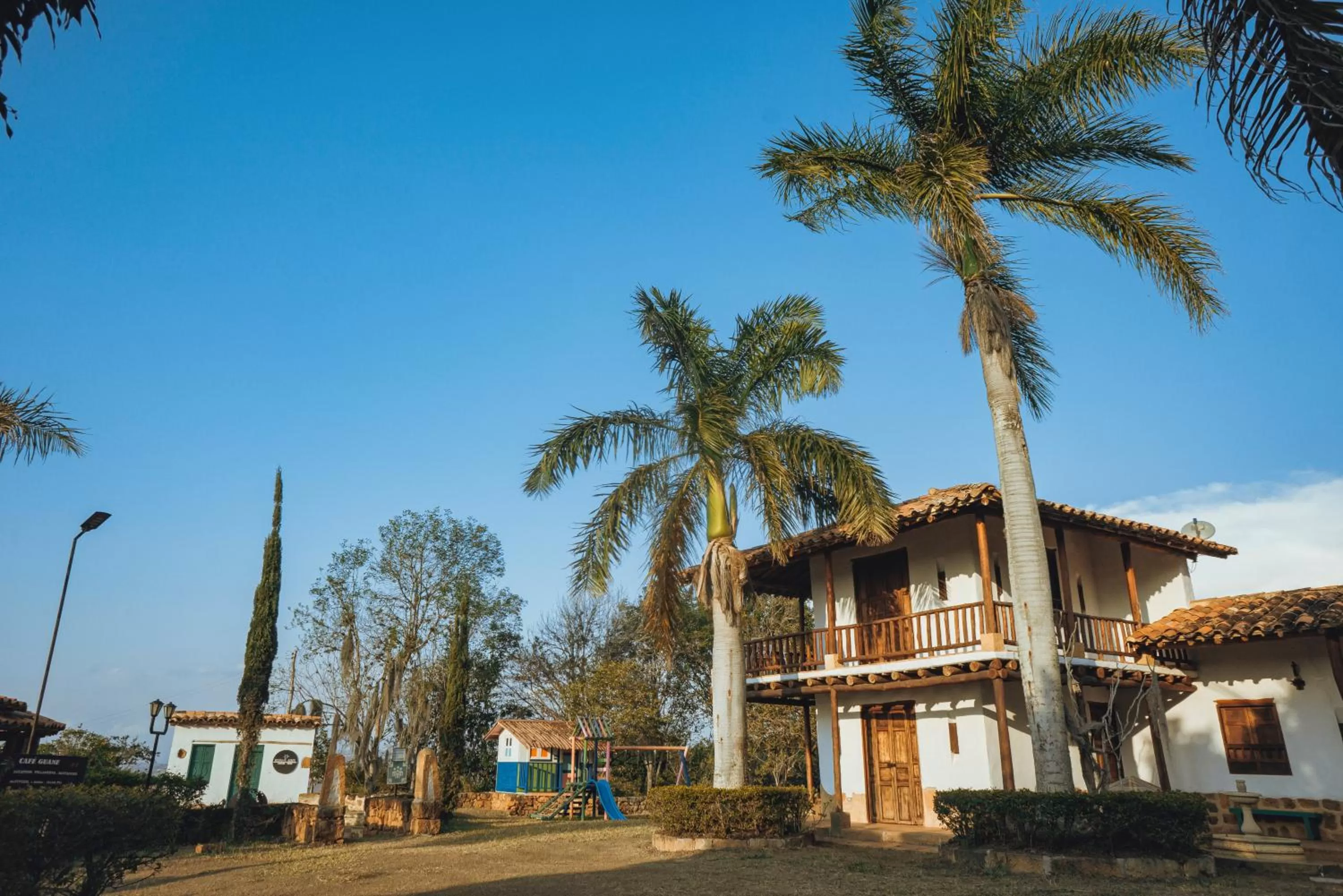 Property building in Hotel Finca Buenos Aires Barichara