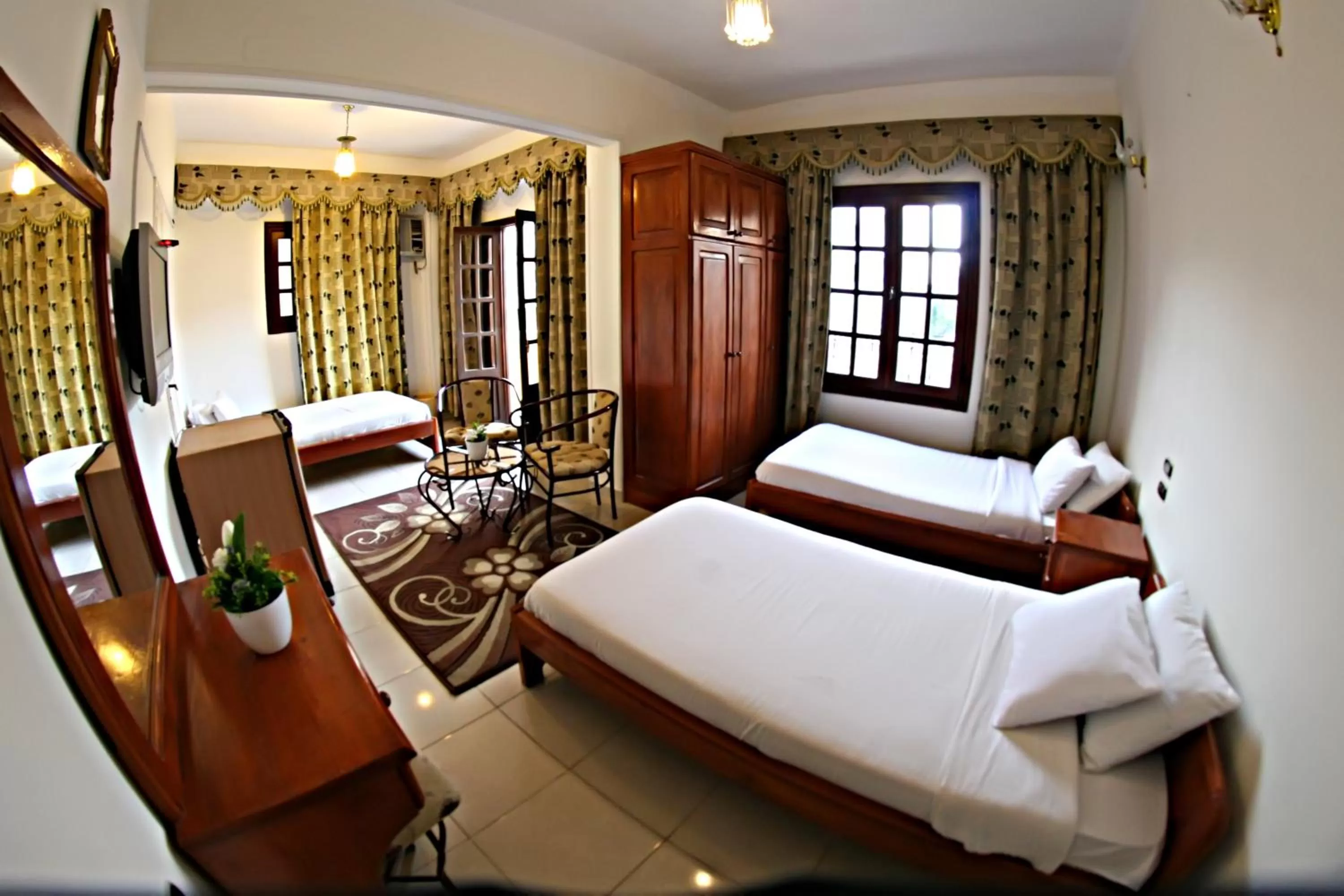 Photo of the whole room, Bed in Luxor Hotel Hurghada