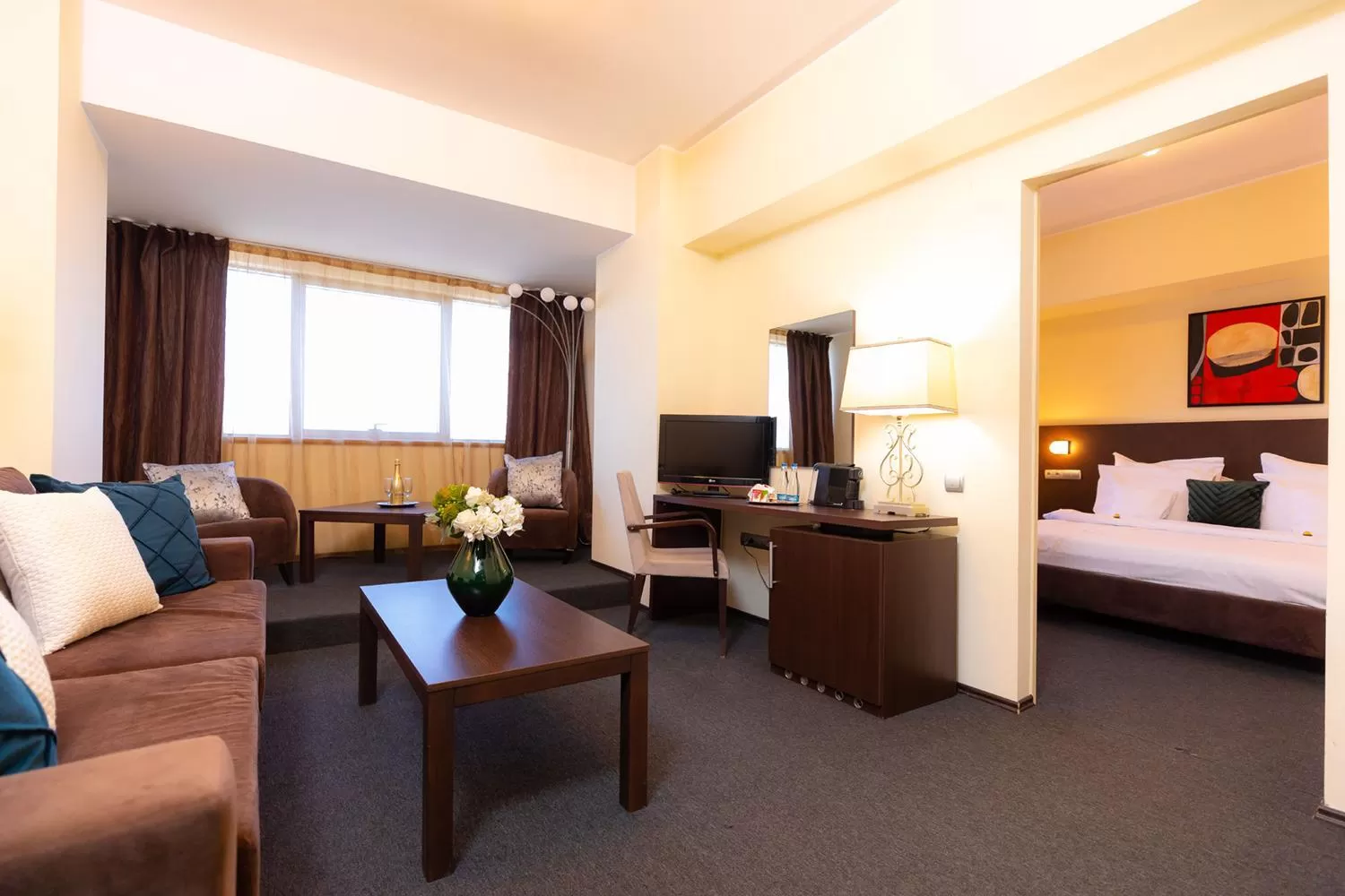 TV and multimedia, Bed in Hotel Terra Balneo