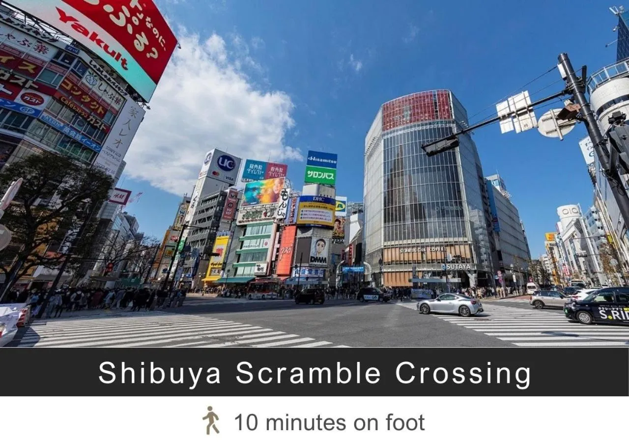 Nearby landmark in Tokyu Stay Shibuya