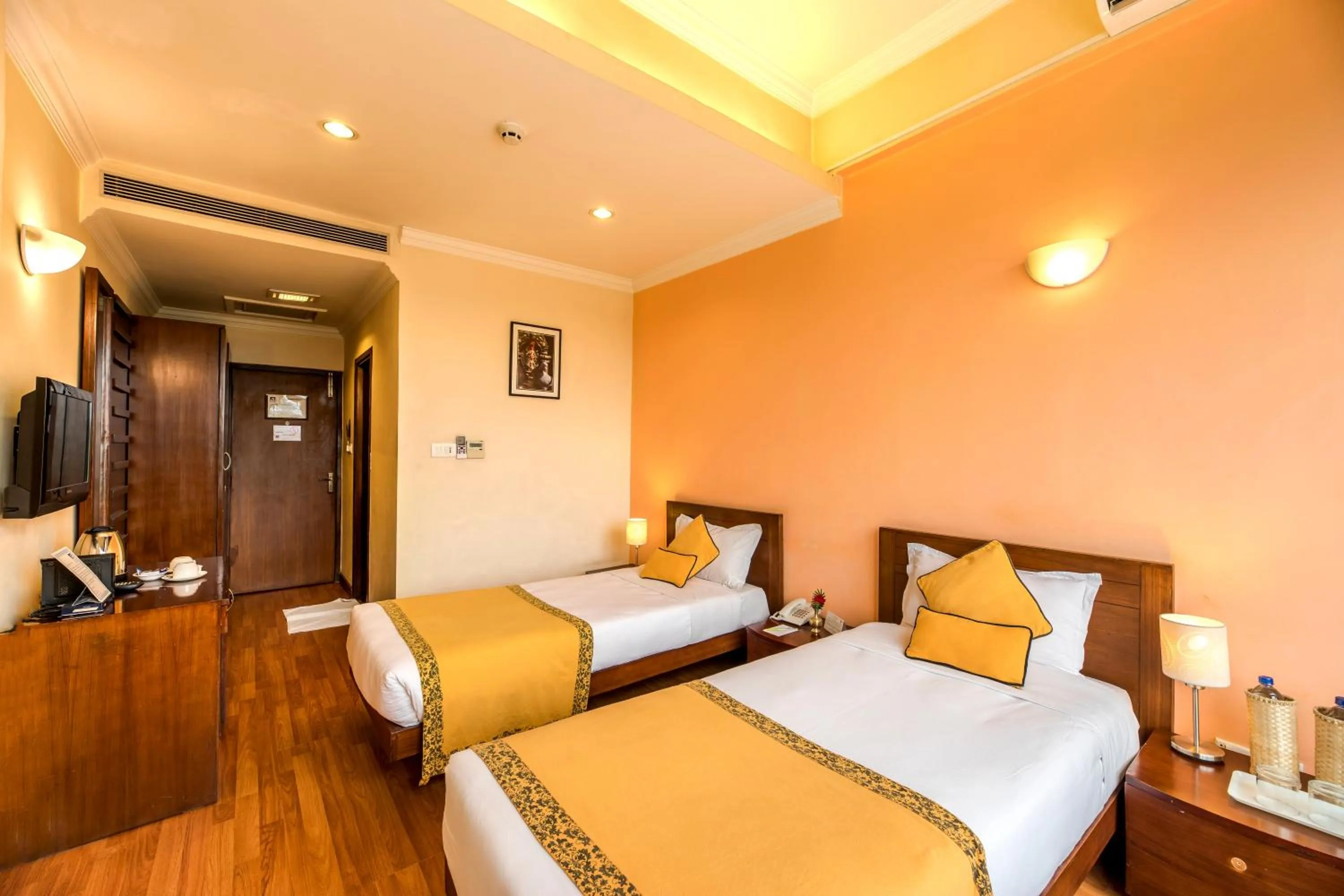 Bed in Airport Hotel