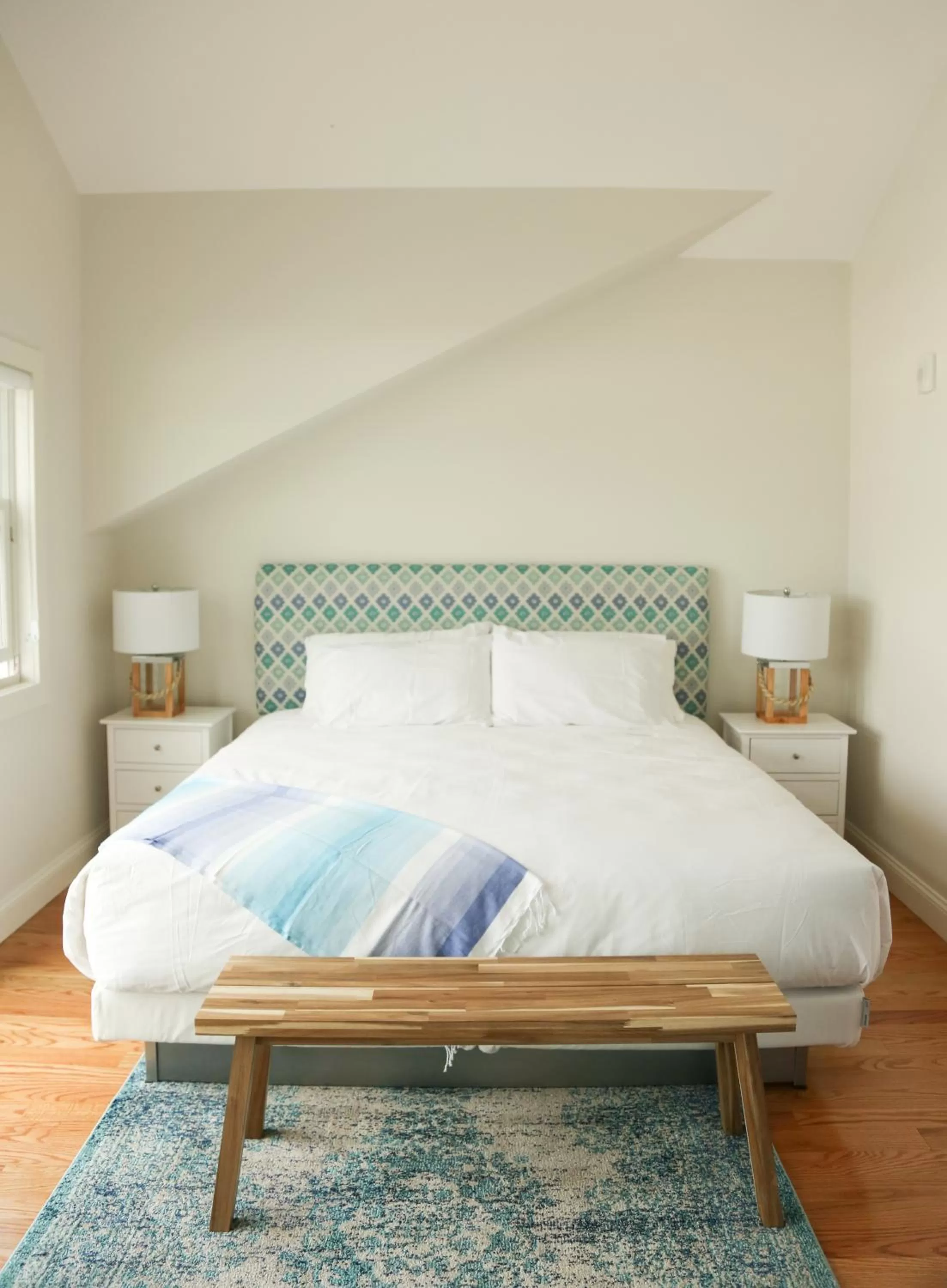 Bed in The Sea Breeze Inn