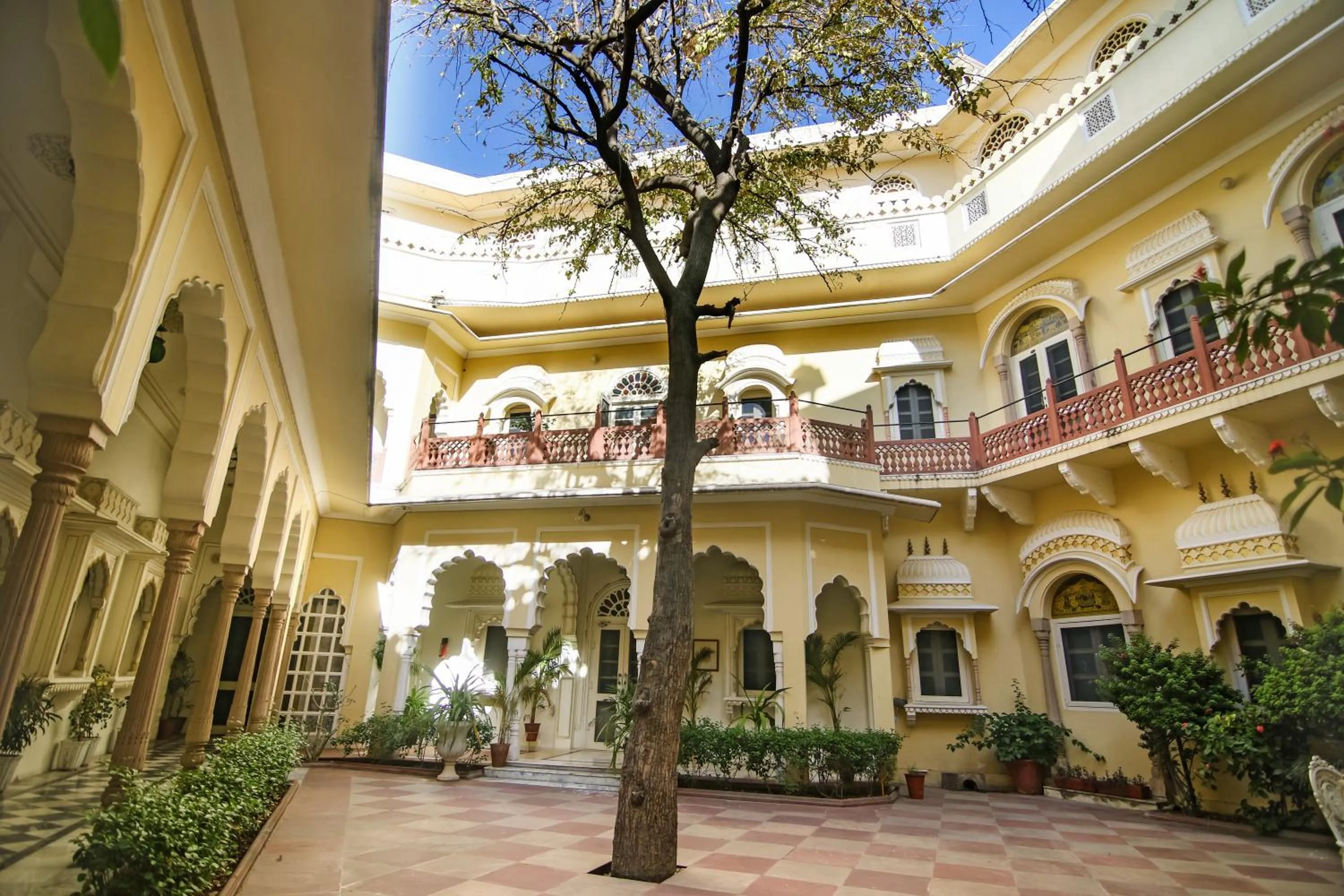 Balcony/Terrace in Alsisar Haveli - Heritage Hotel