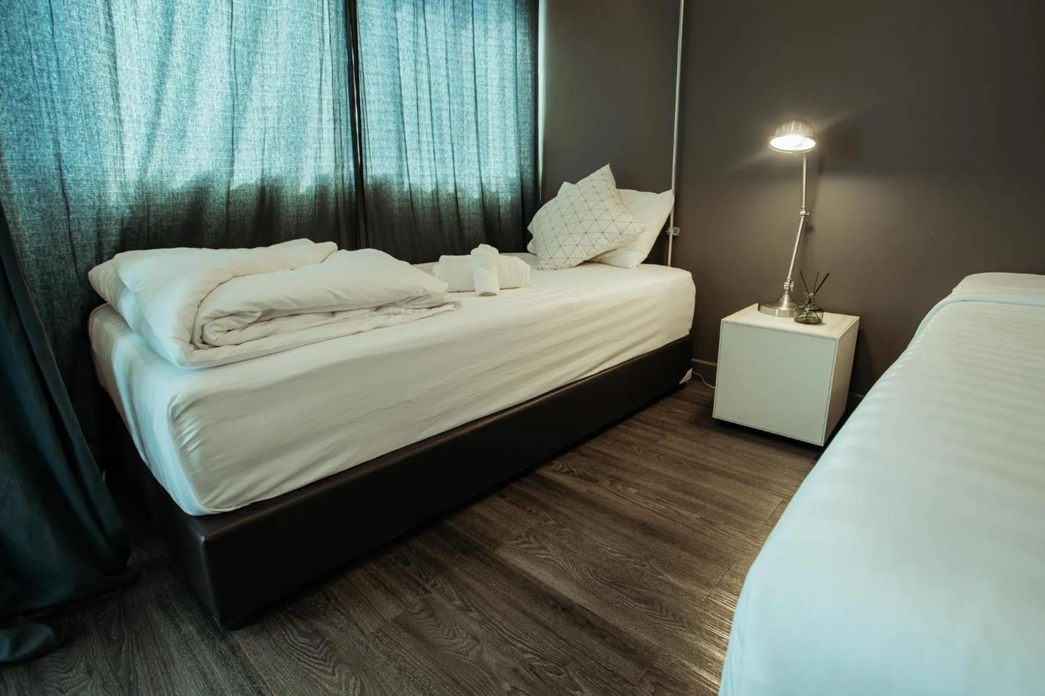 Bed in J Poshtel Chiangmai