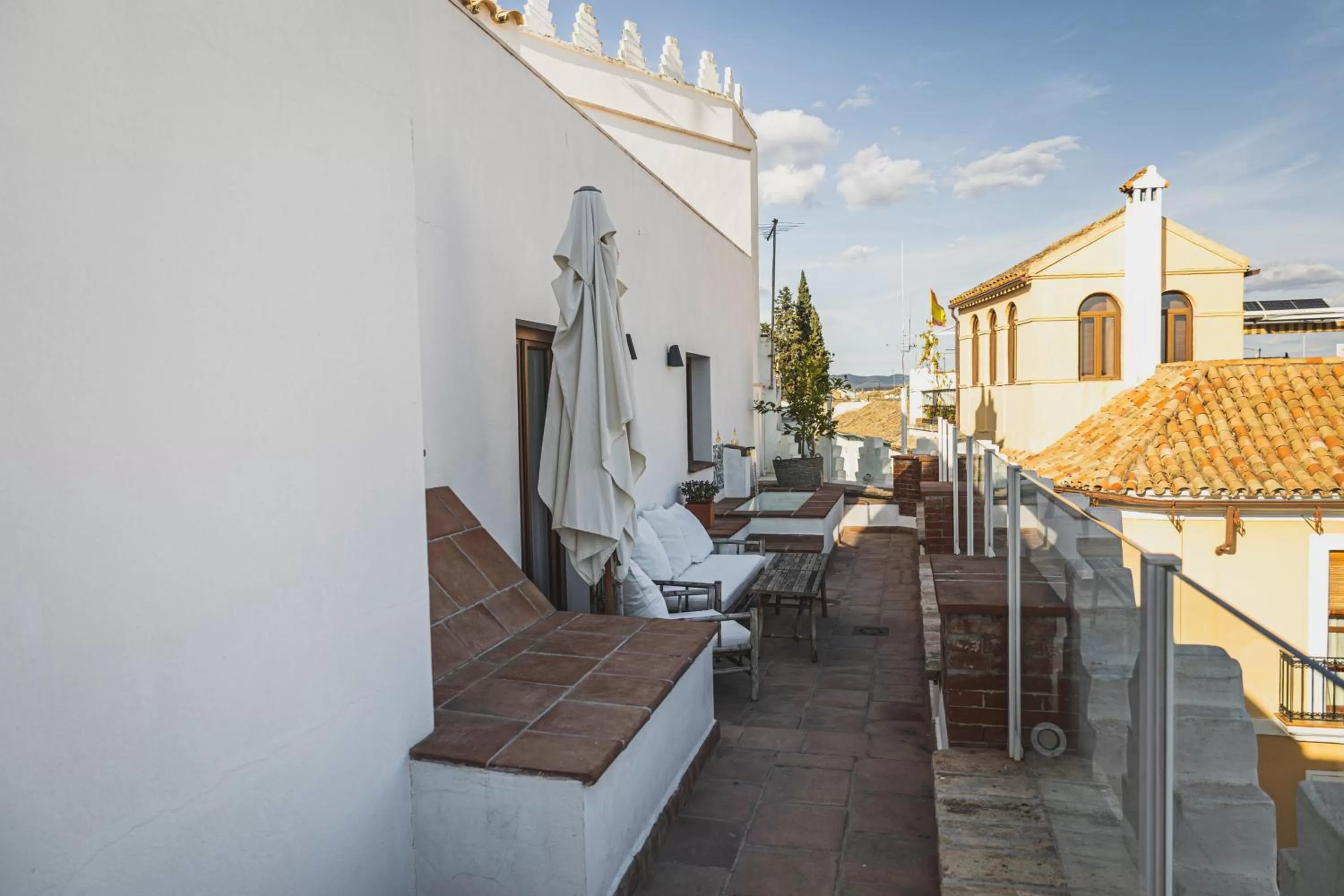 Balcony/Terrace in La Ermita Suites - Único Hotel Monumento de Córdoba