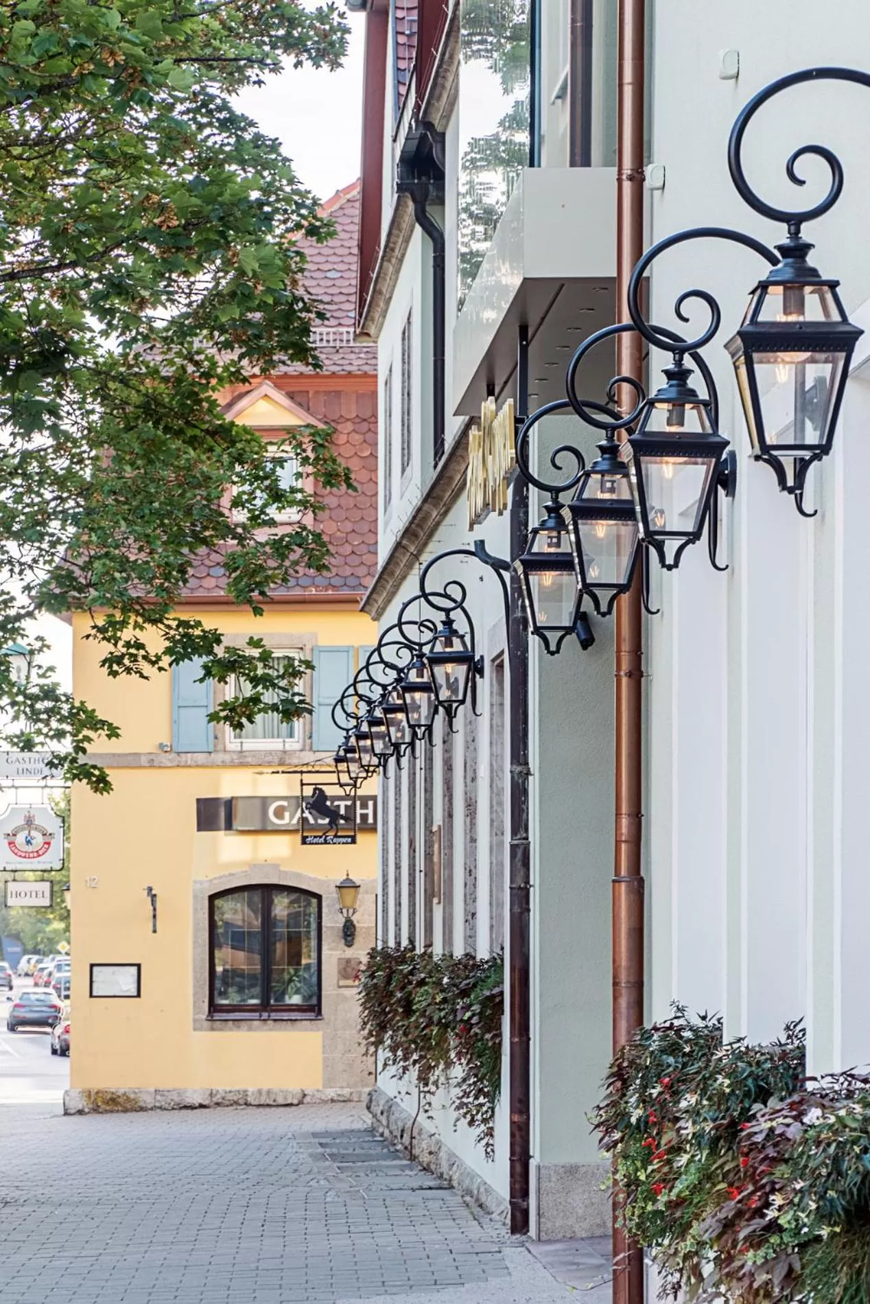 Property building in Hotel Rappen Rothenburg ob der Tauber