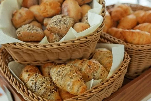 Food in Hotel Arcade