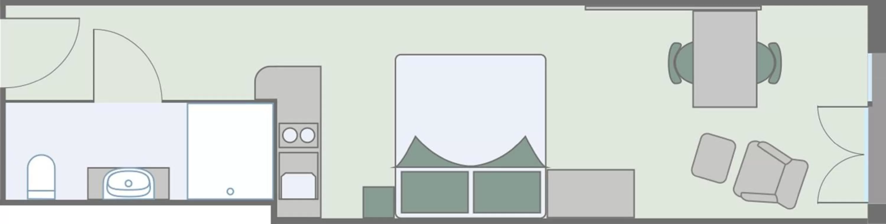 Photo of the whole room in Weberei Bendix Hotel & Appartements