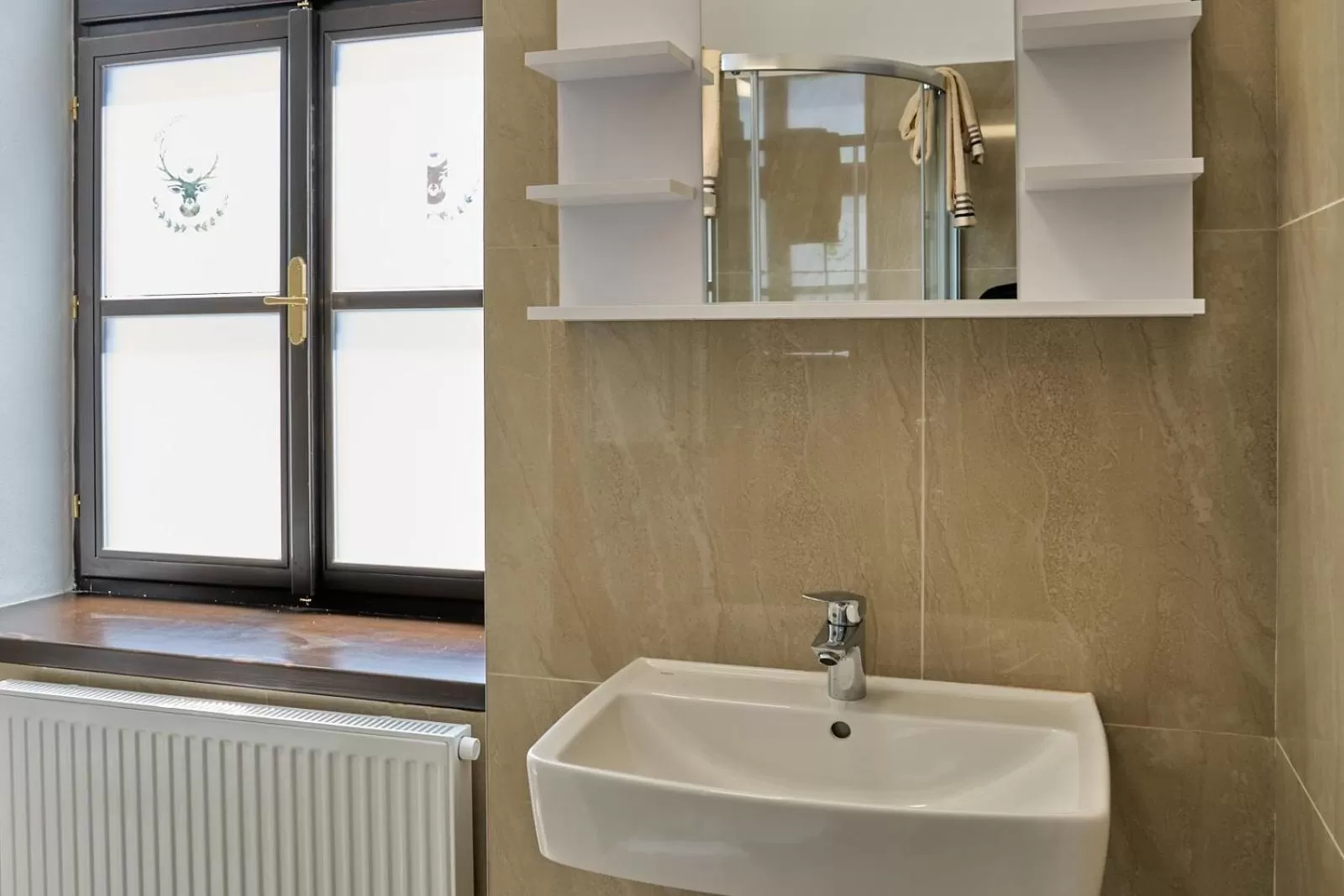 Bathroom in Vila Lovců králových