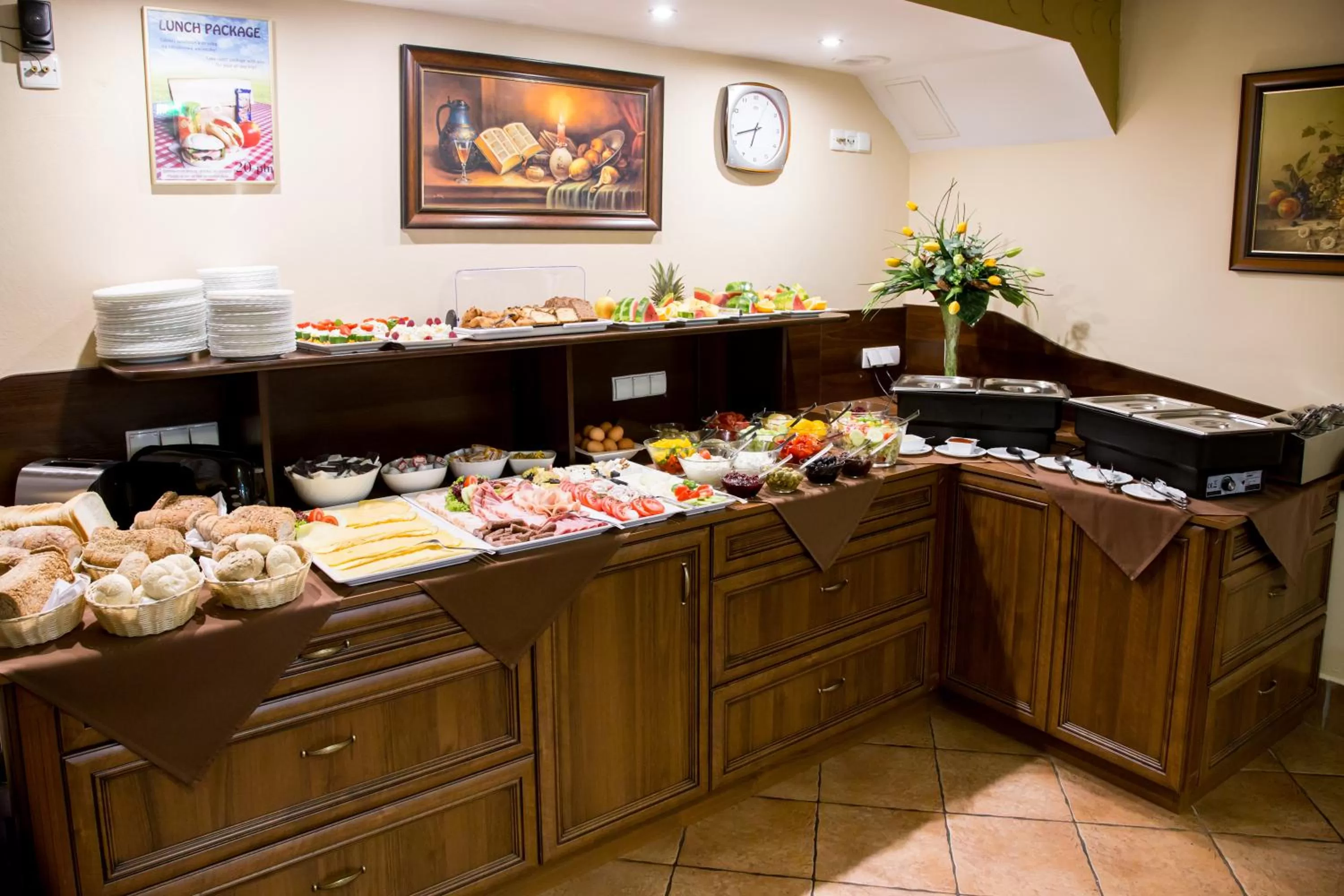 Food and drinks in Hotel Maksymilian