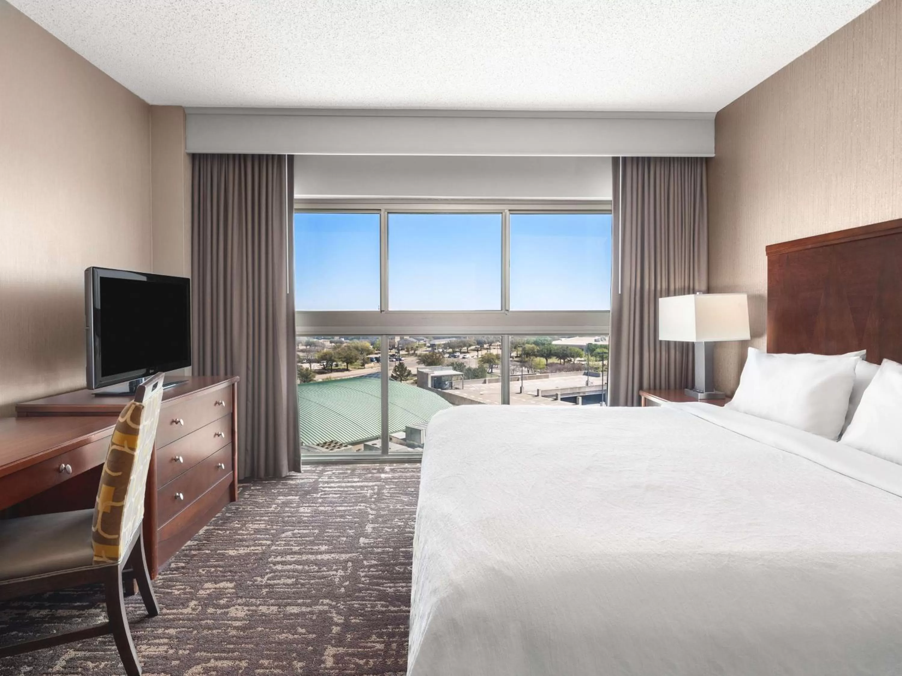 View (from property/room), Bed in Embassy Suites by Hilton Dallas Frisco Hotel & Convention Center