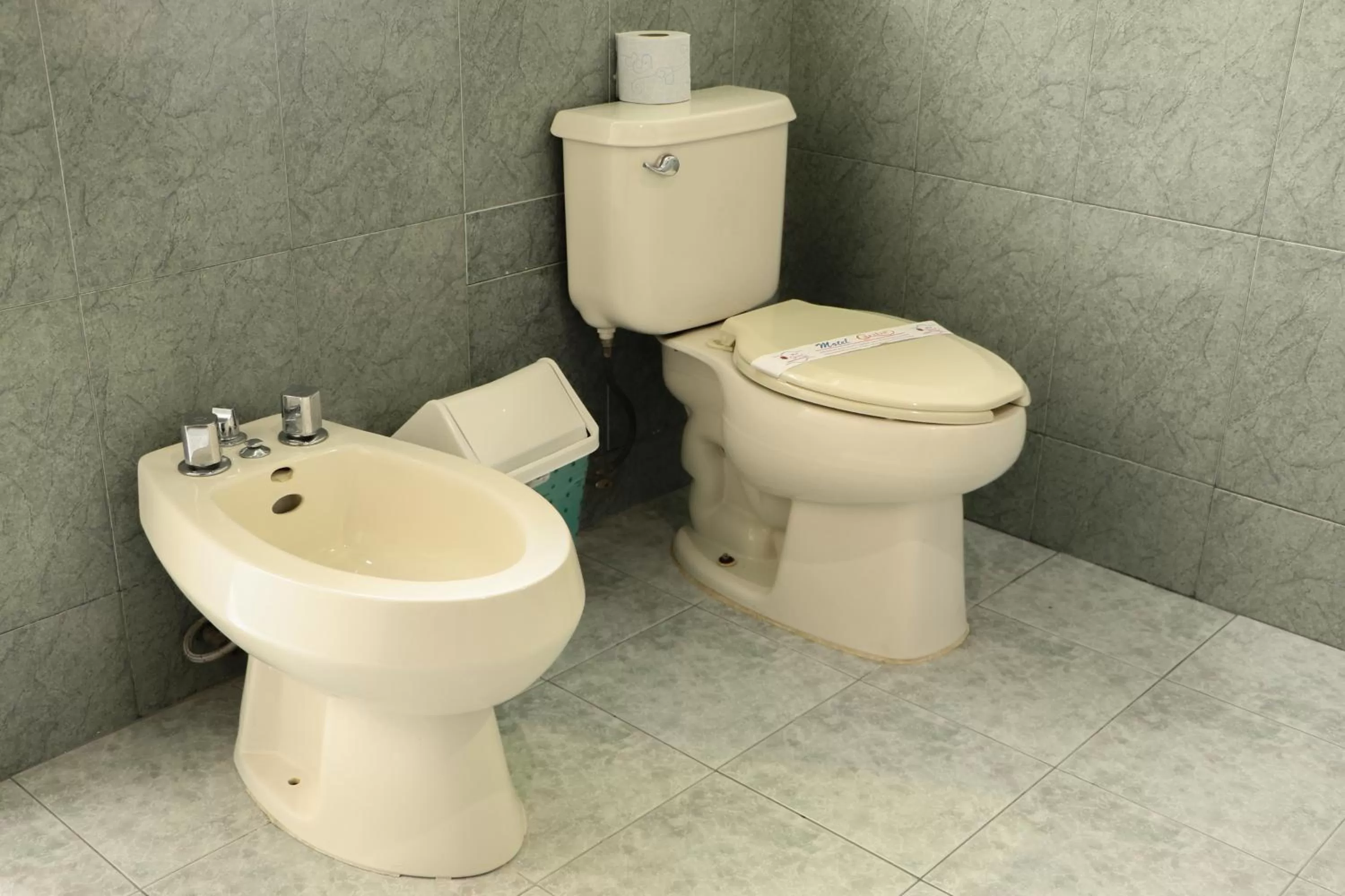 Bathroom in Motel Caribe