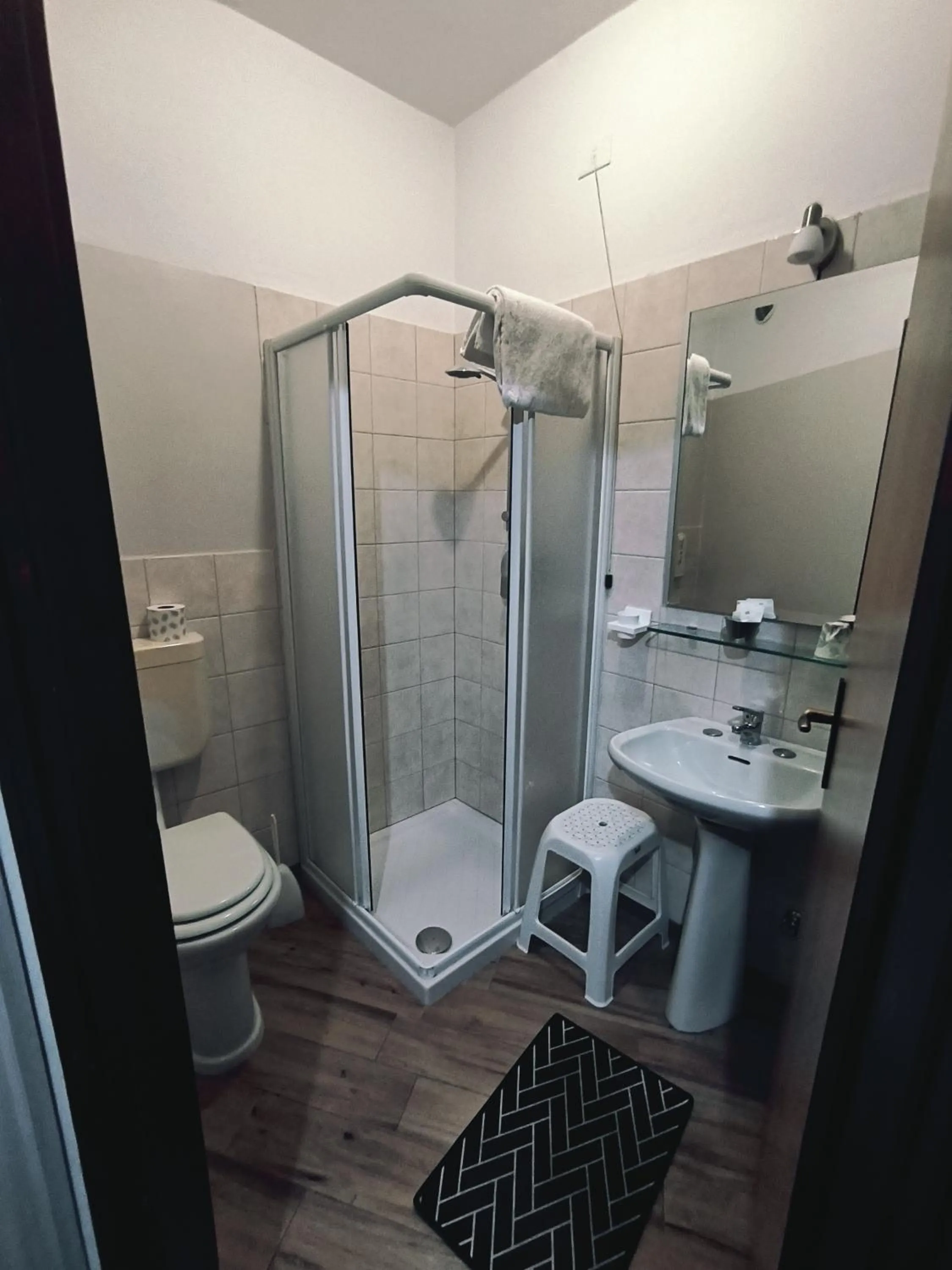 Bathroom in Nuovo Hotel Giardini