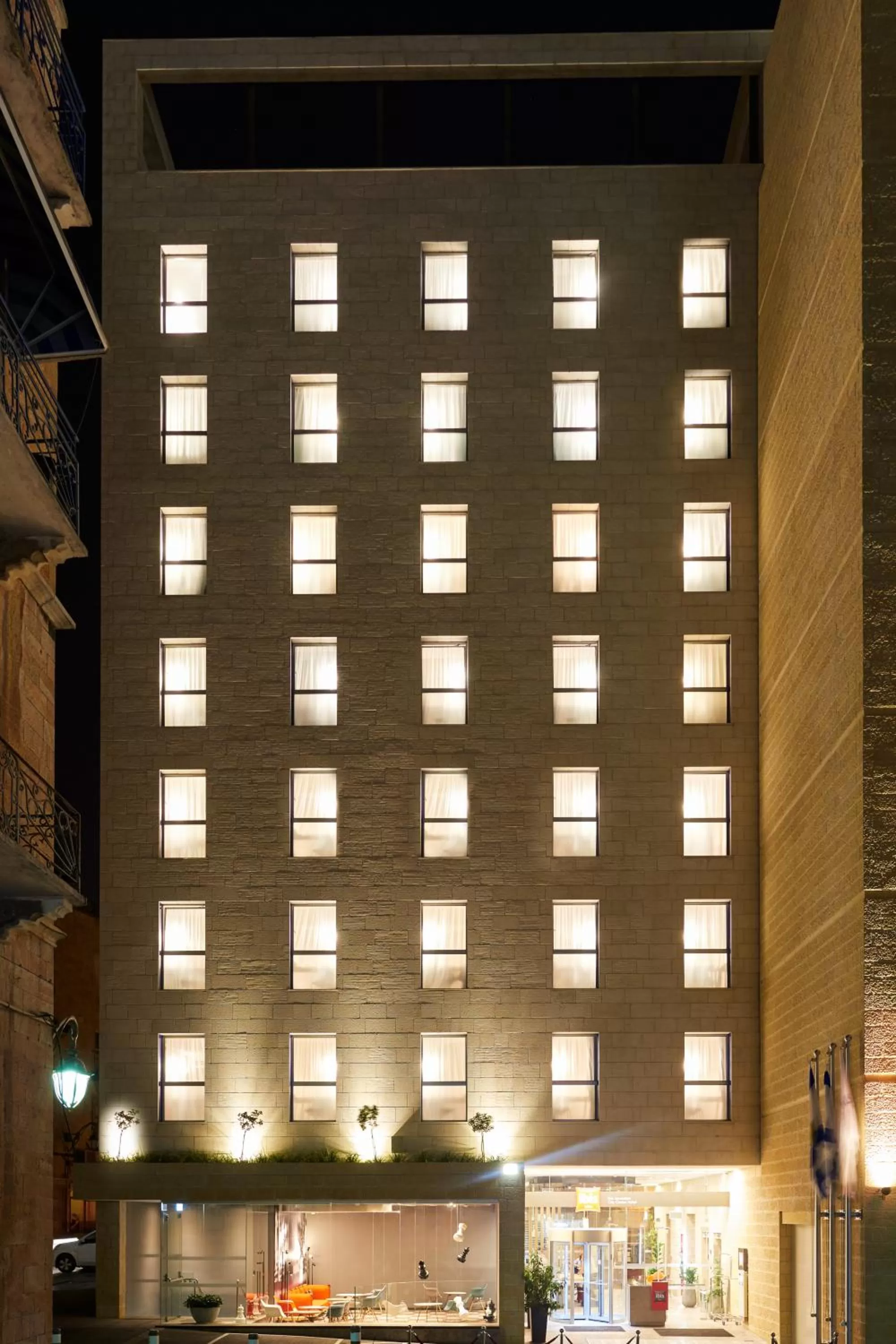 Facade/entrance in ibis Jerusalem city Center - An AccorHotels Brand