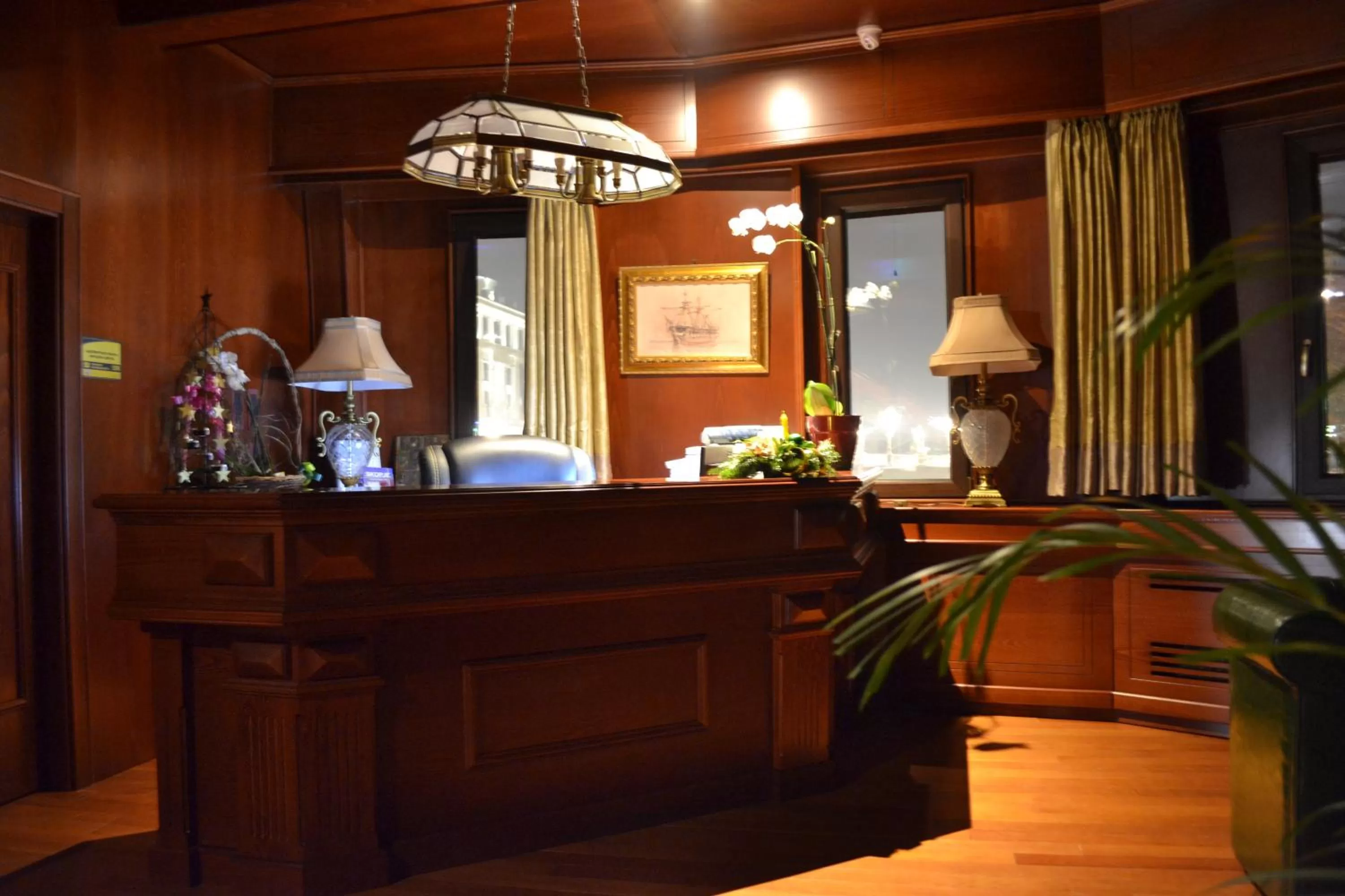 Lobby or reception in Hotel Senigallia