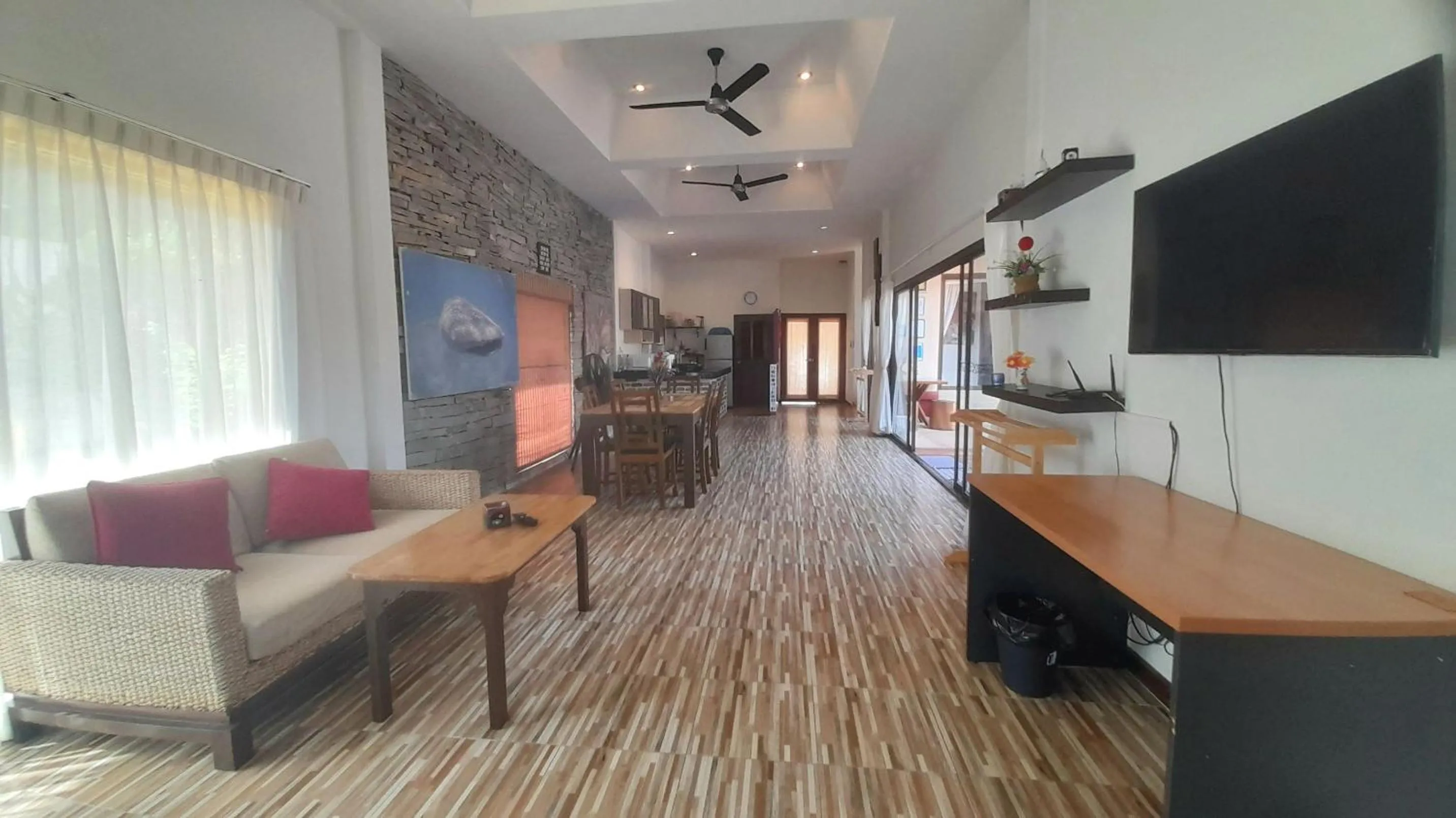 Seating Area in Samui Diving Resort